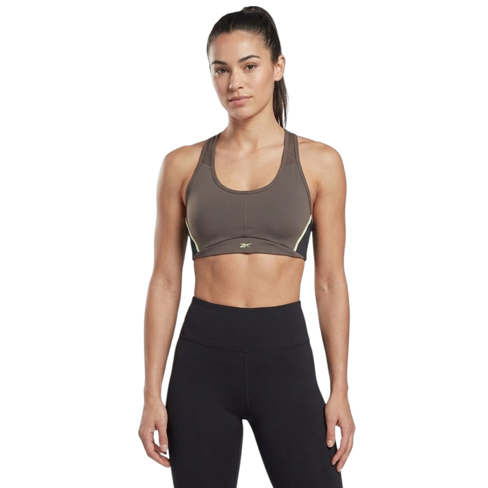 Women's Colorblocked Sport Bra,Dusty Olive