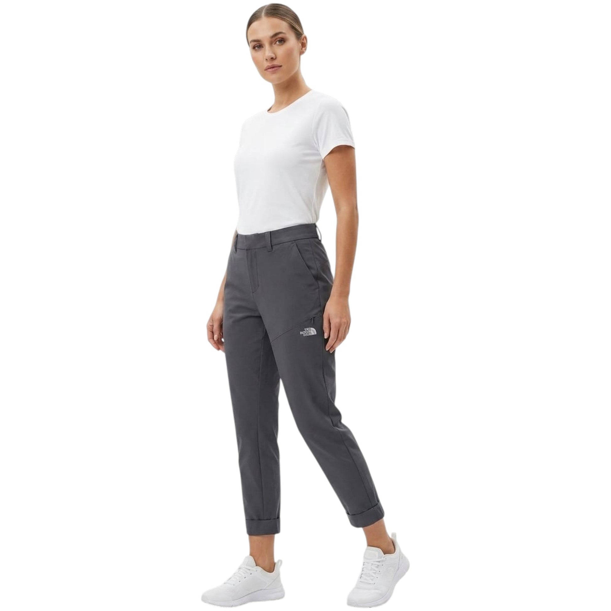Women's Plain Pant,Grey