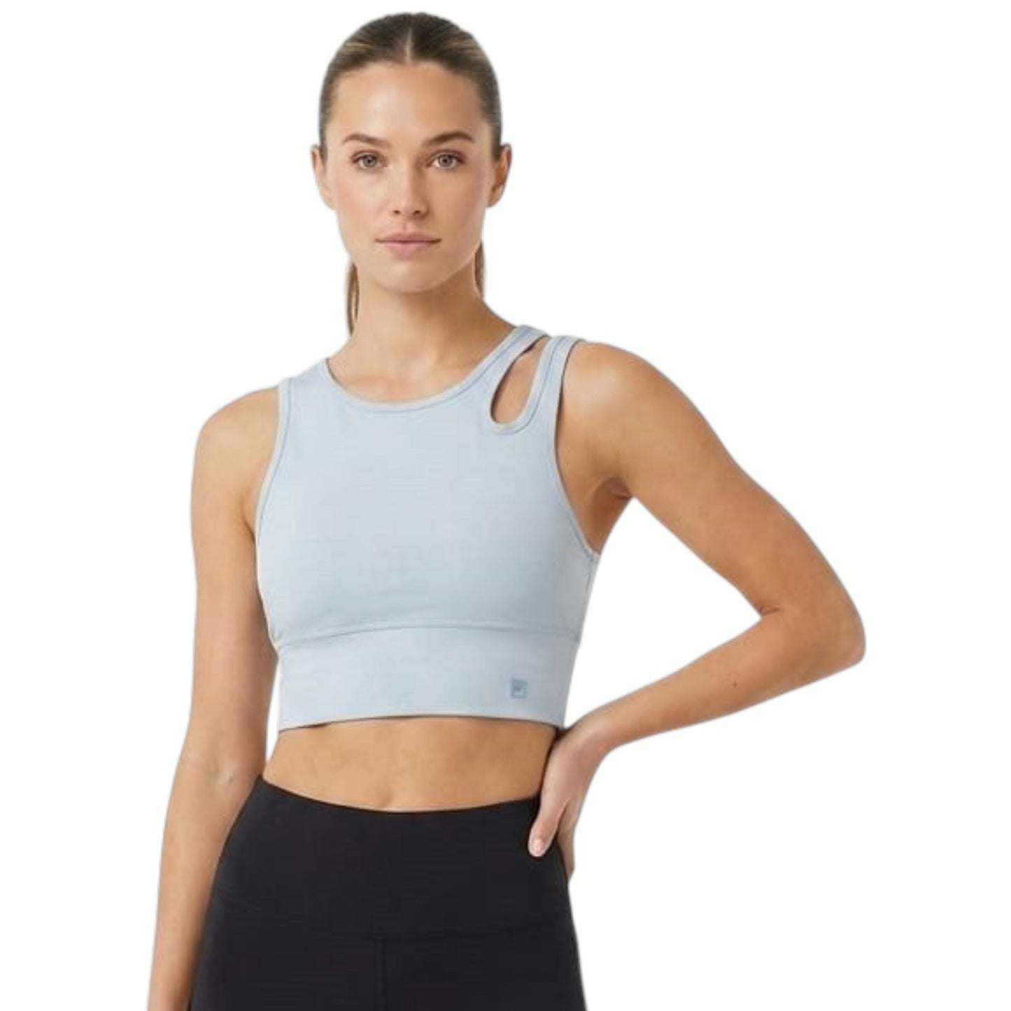 Women's Plain Sport Bra,Dusty Blue
