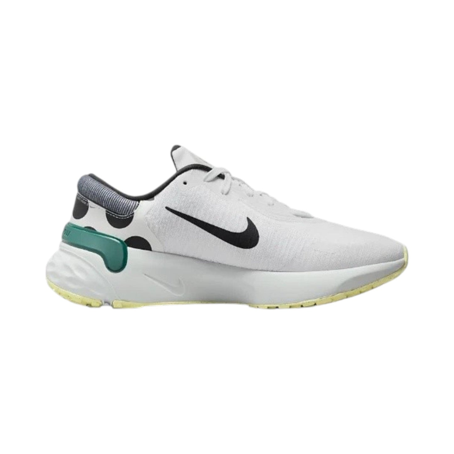 Renew Men's Logo Patched Shoes,White