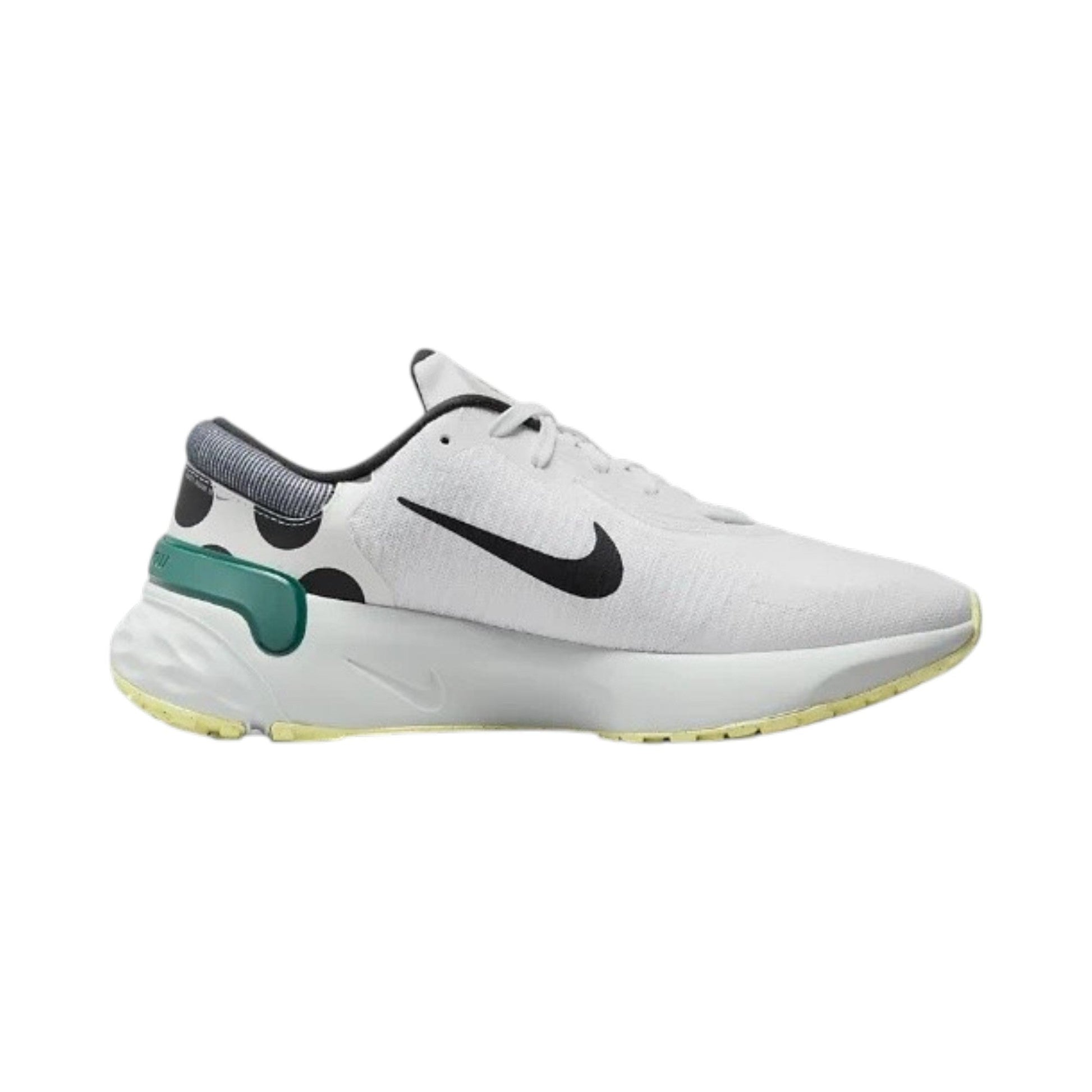 Renew Men's Logo Patched Shoes,White