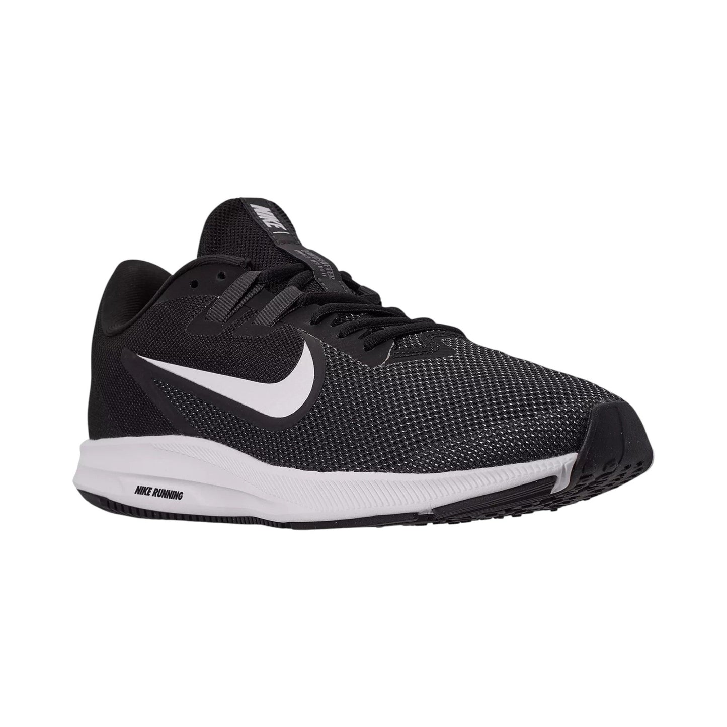 Downshifter Men's Logo Patched Shoes,Black