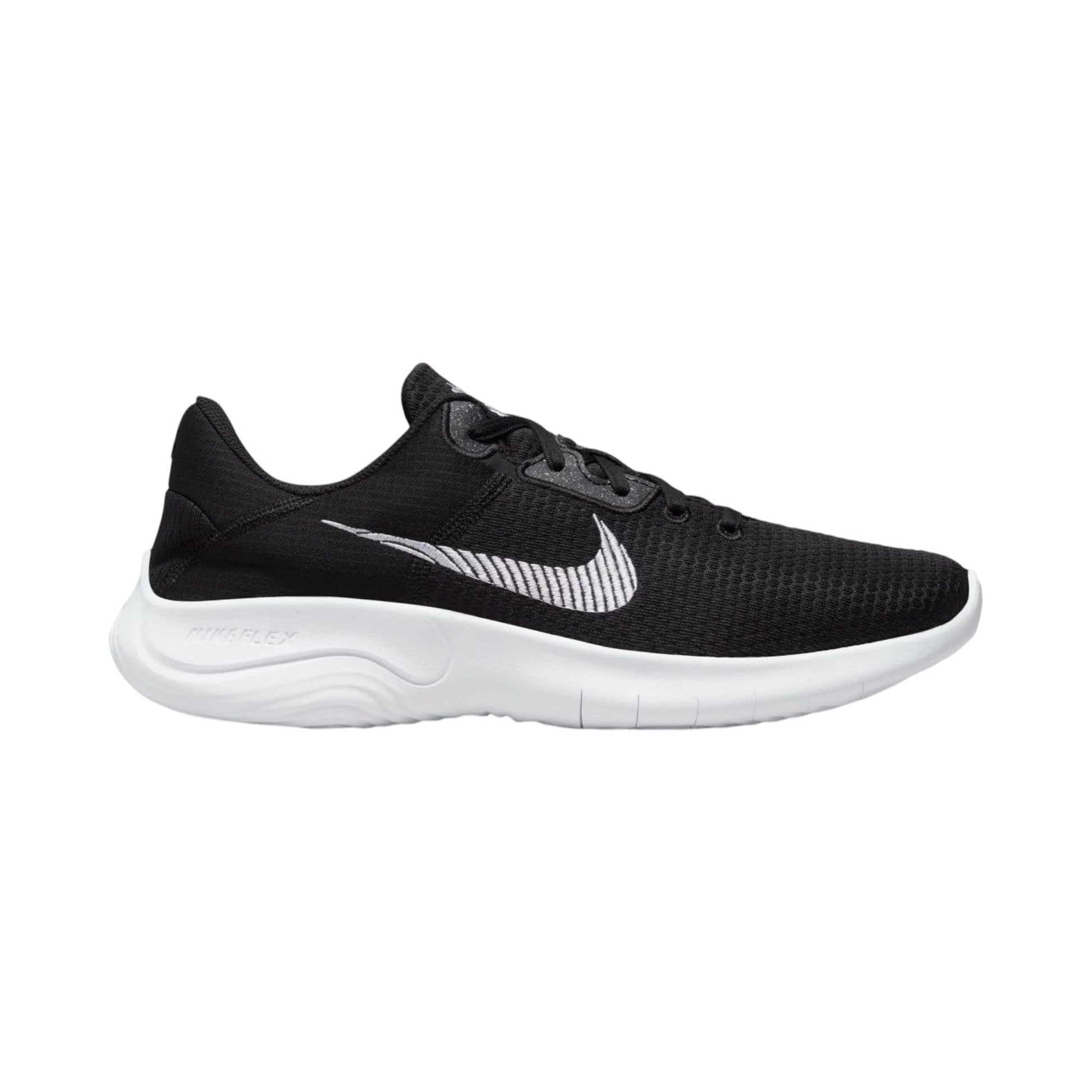 Flex Experience Men's Logo Patched Shoes,Black