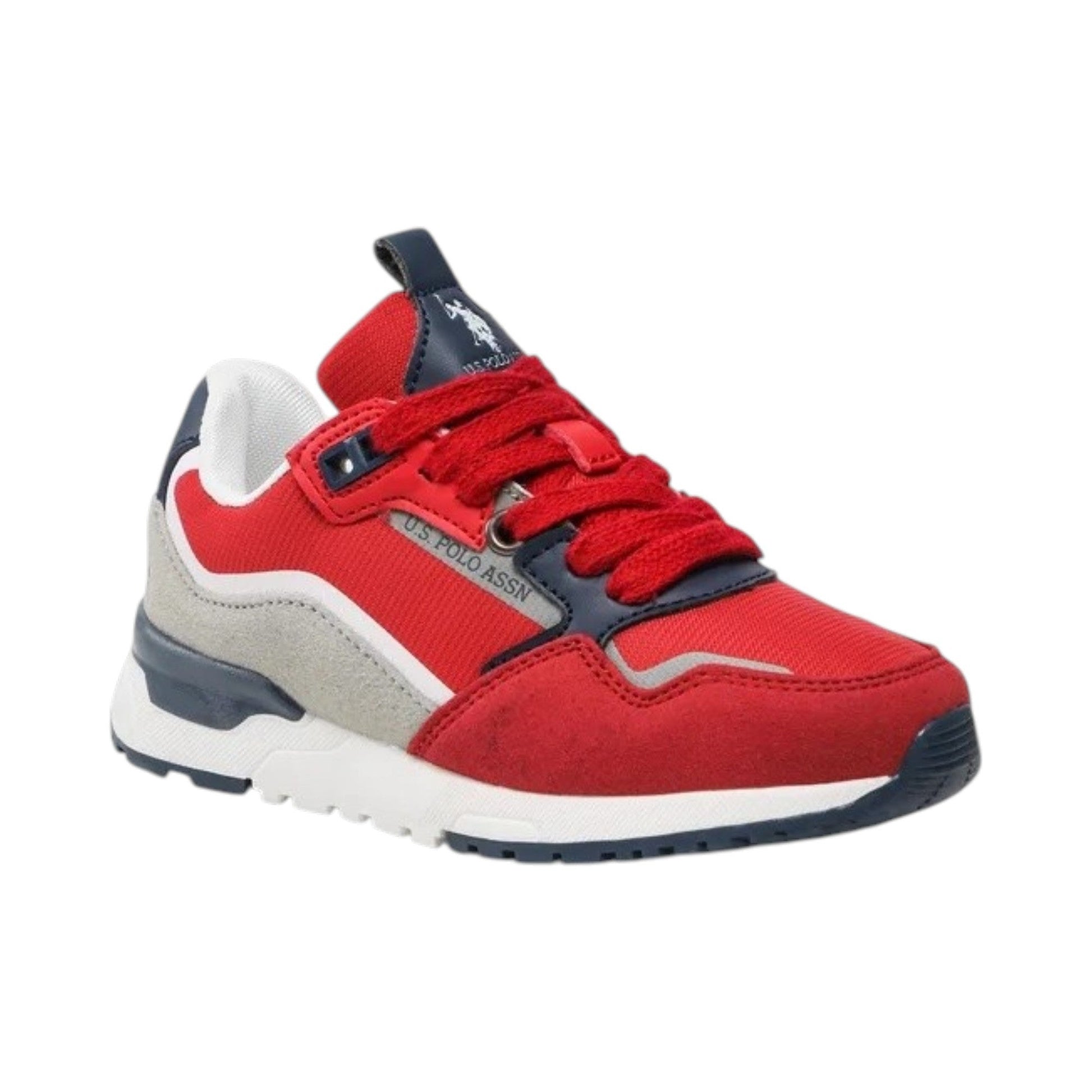 Kids Boy's Colorblocked Shoes,Red