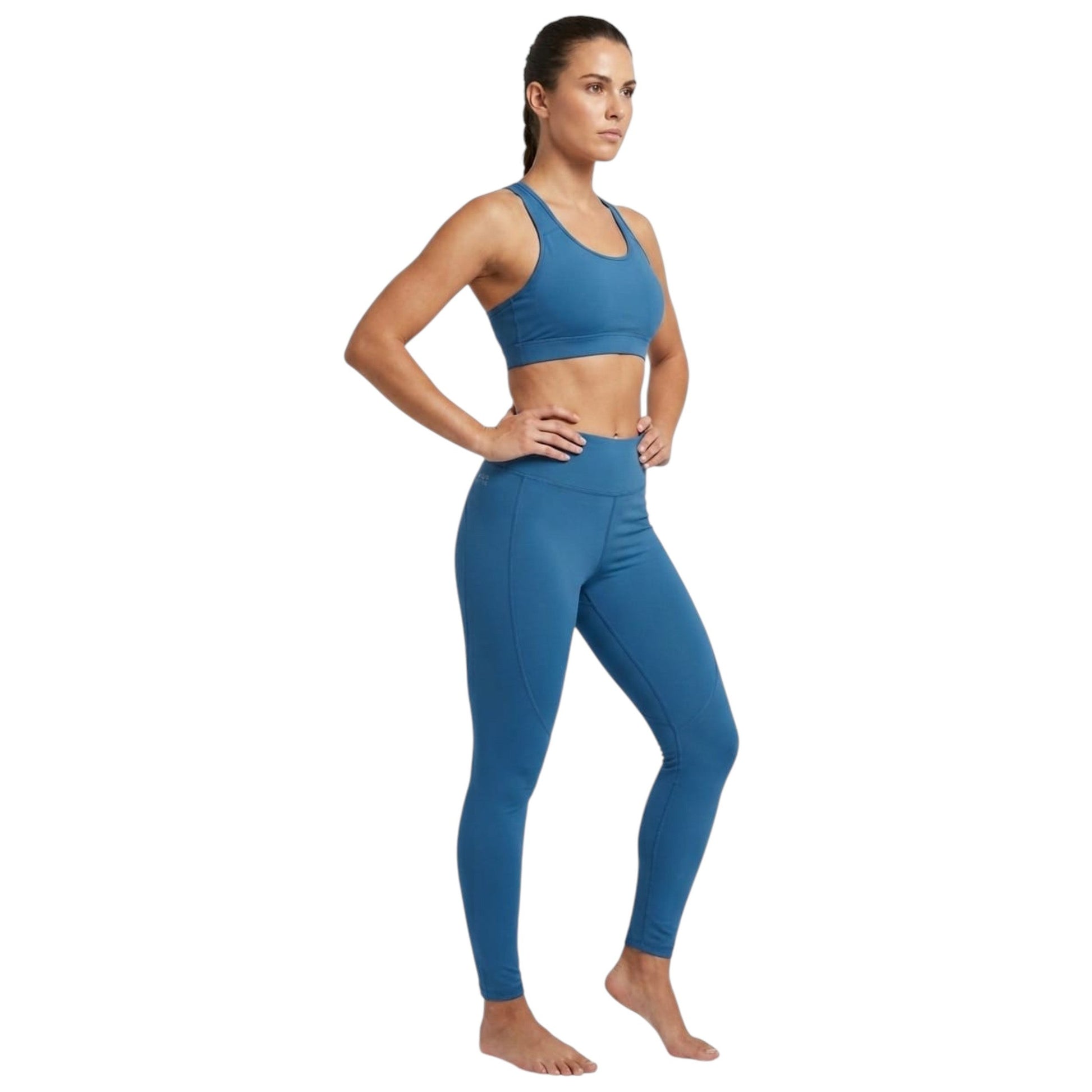 Women's Plain Legging,Blue