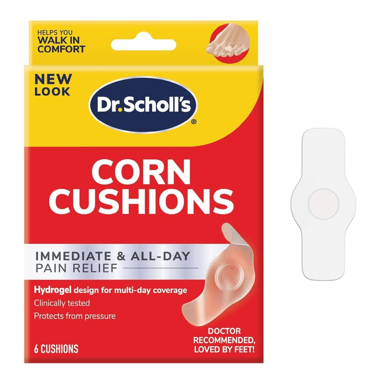 Scholl - Corn Shield Gel Plasters 6x - Medaid International