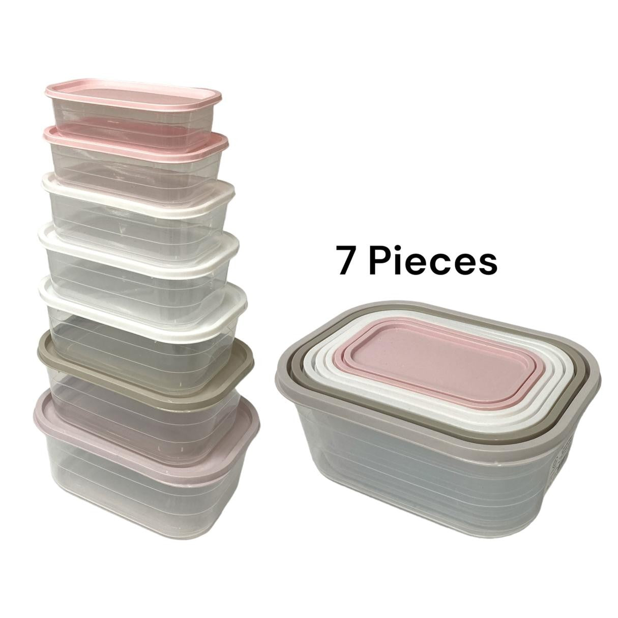 Probox Rectangular Food Storage Set of 7