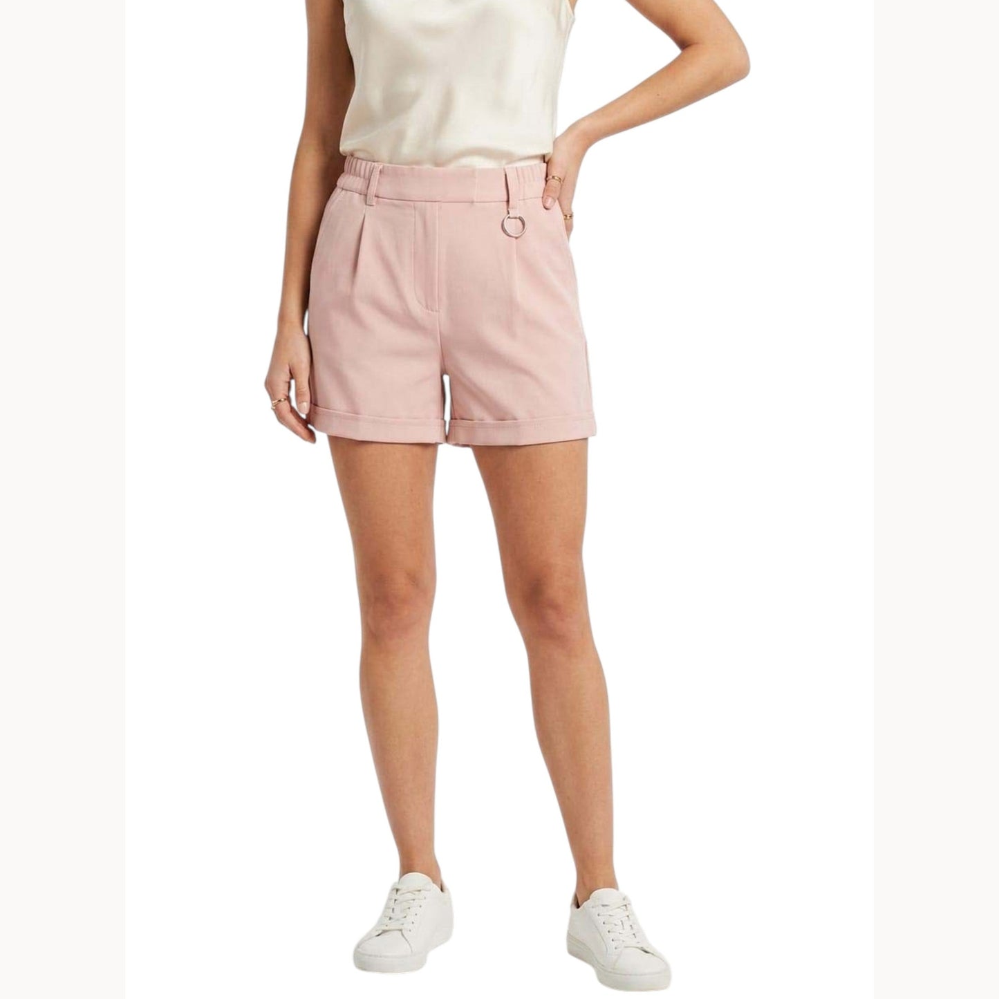 Women's Plain Short,Dusty Rose