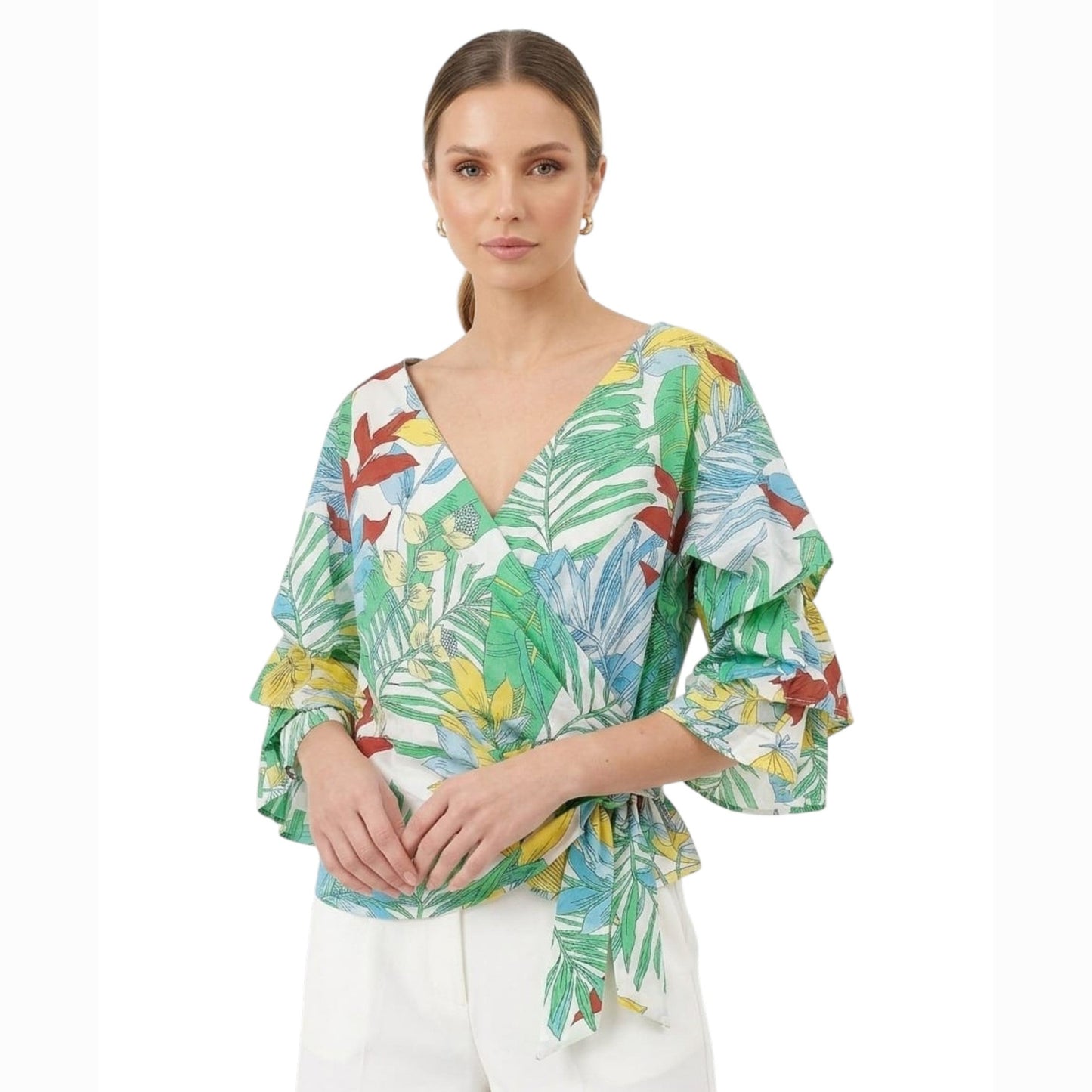 Women's Printed Top,Multi