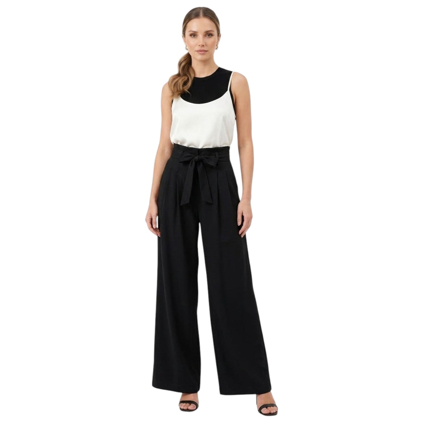Women's Plain Pant,Black