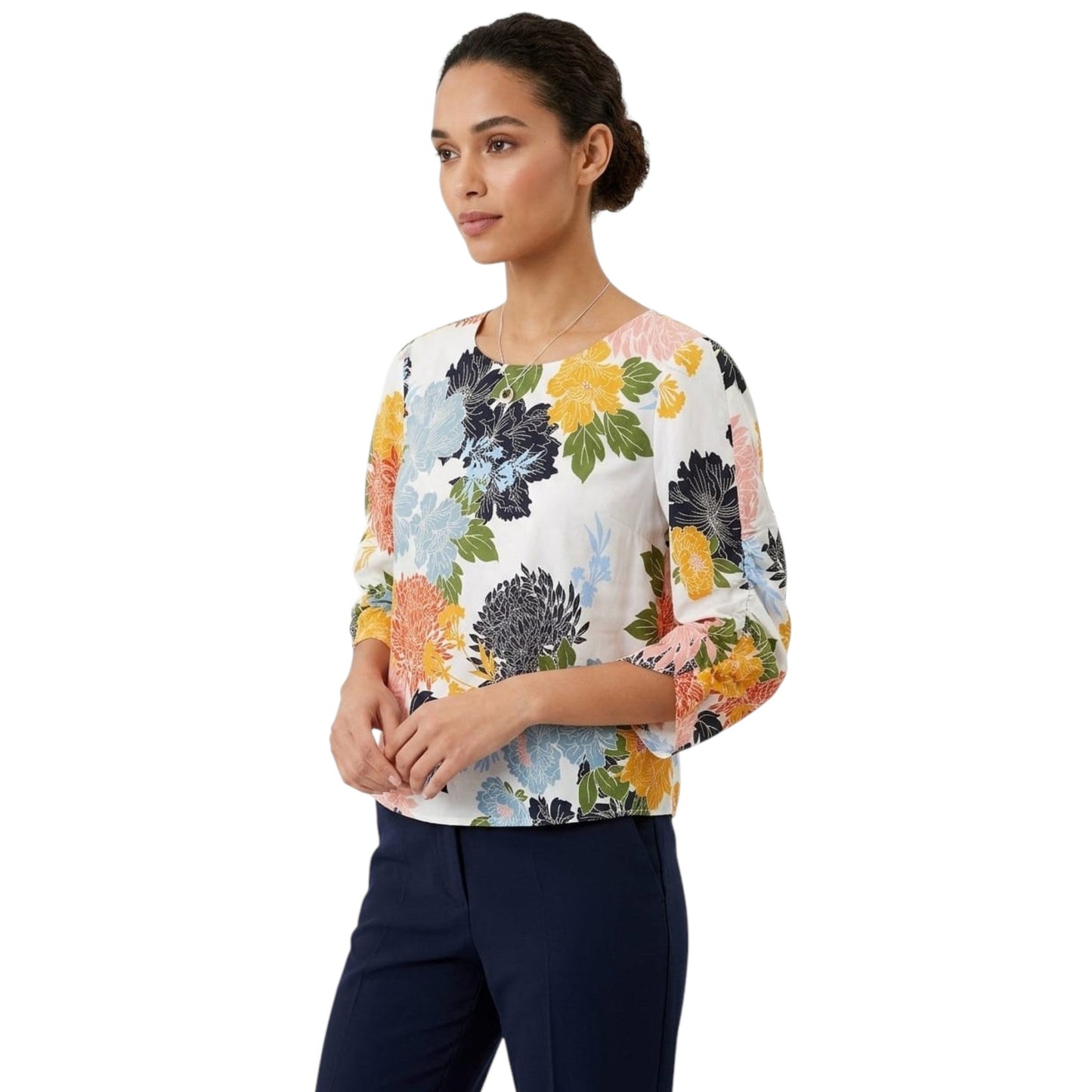 Women's Printed Top,Multi