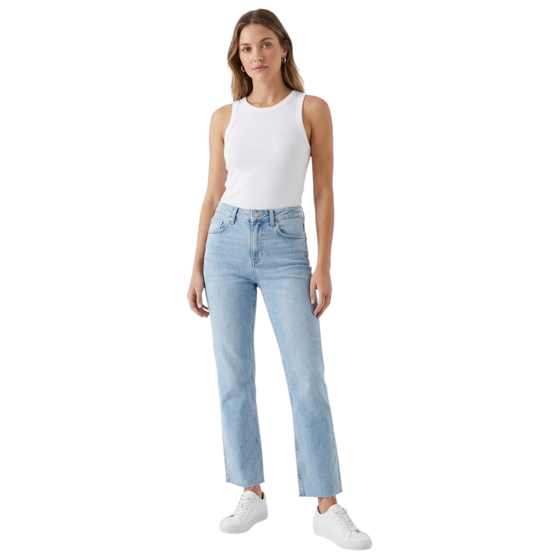 Women's Plain Jeans,Blue