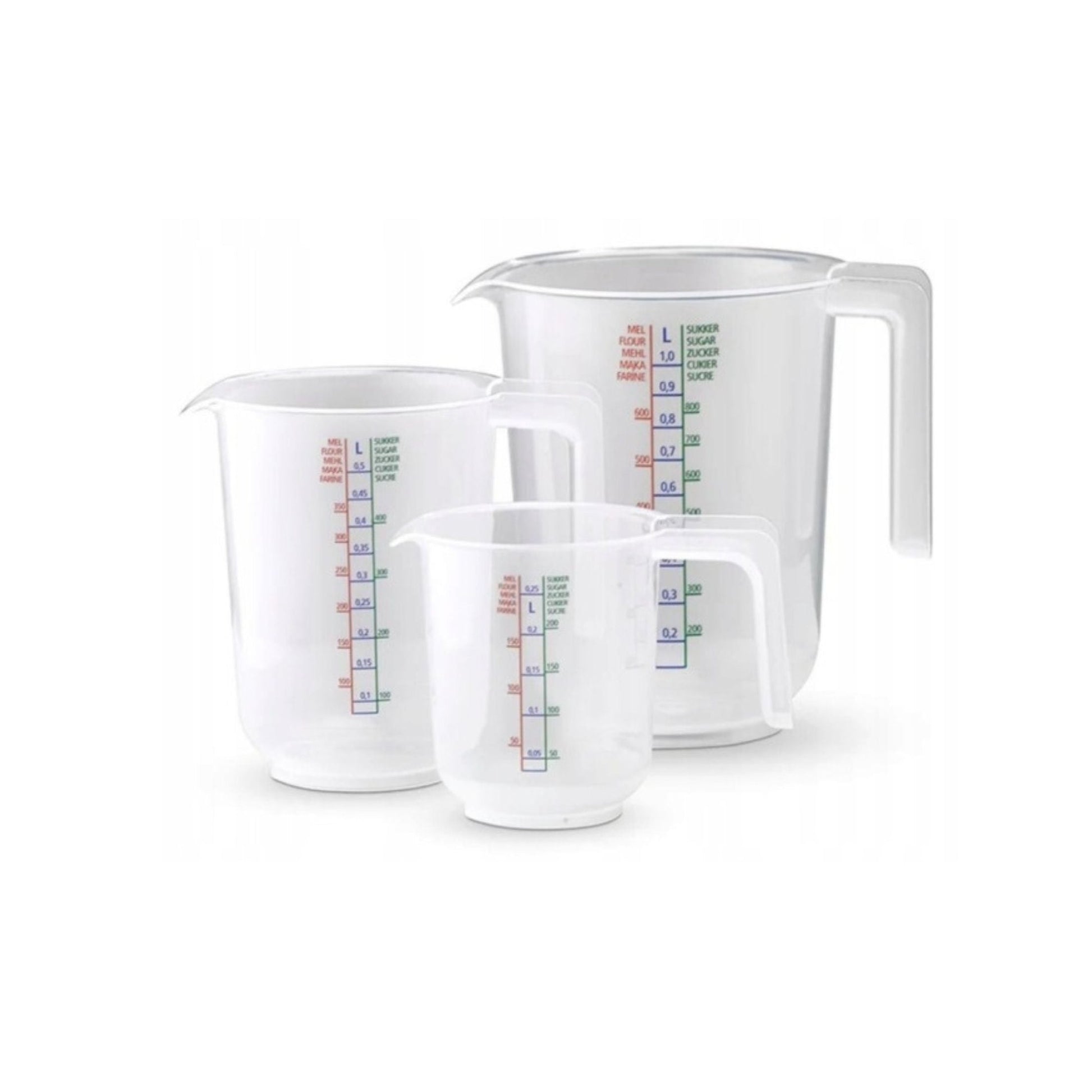 Set Of 3 Kitchen Jugs