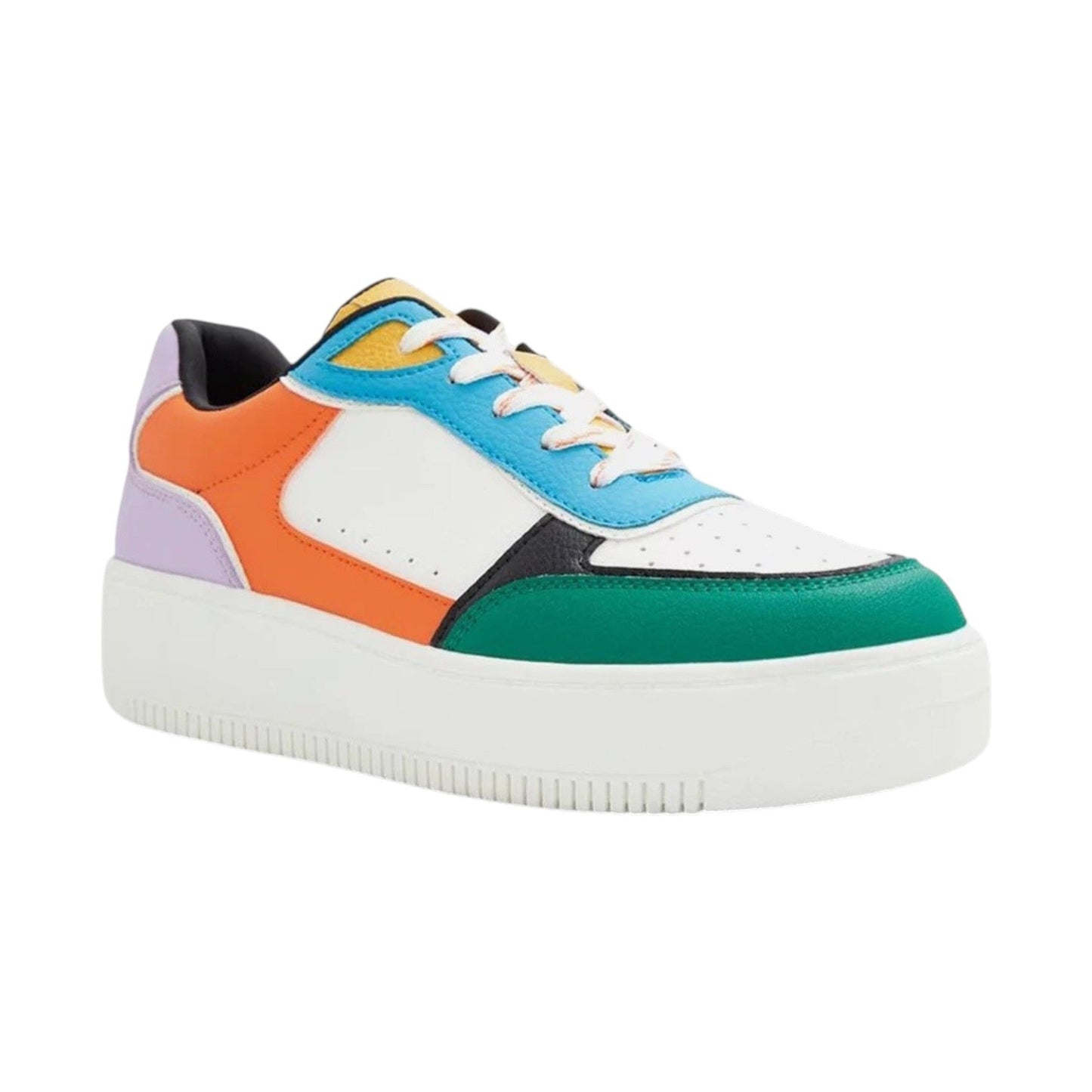 Men's Colorblocked Shoes,White