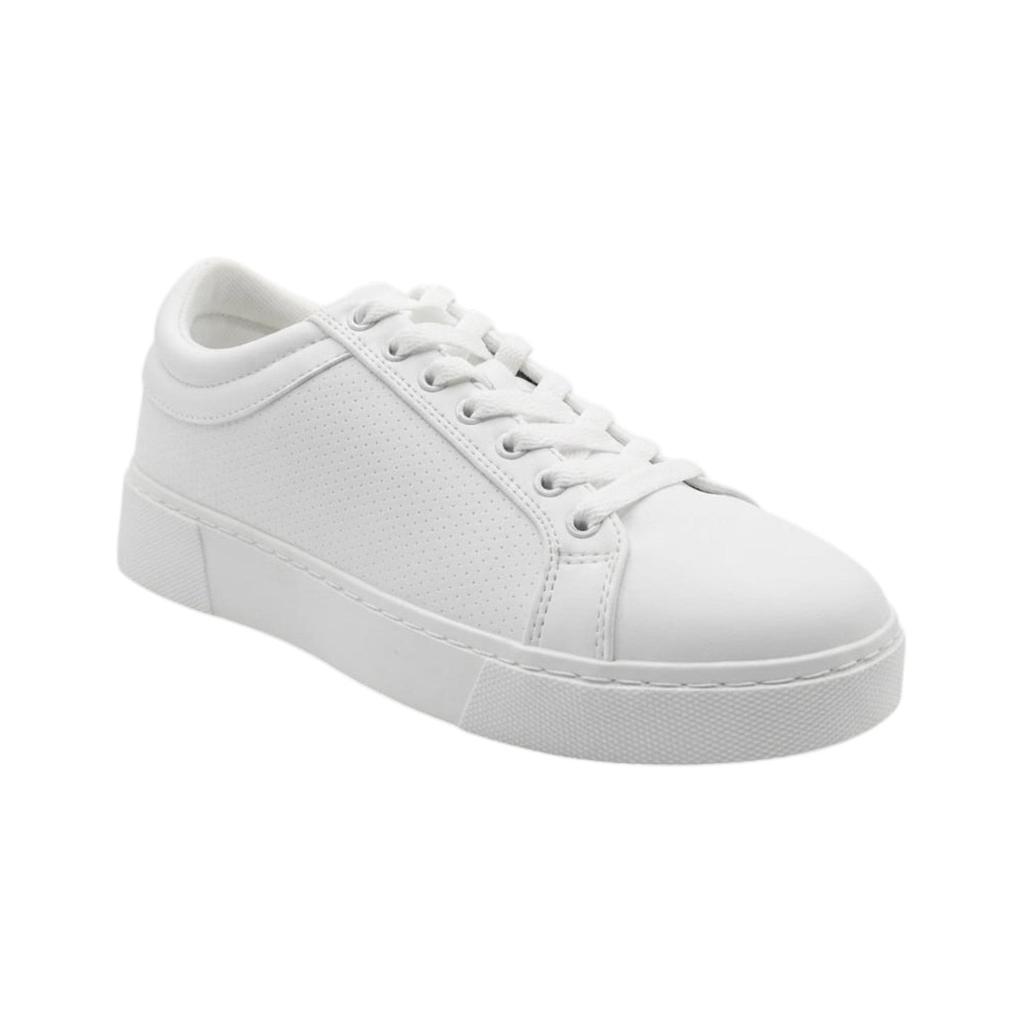 Men's Plain Shoes,White