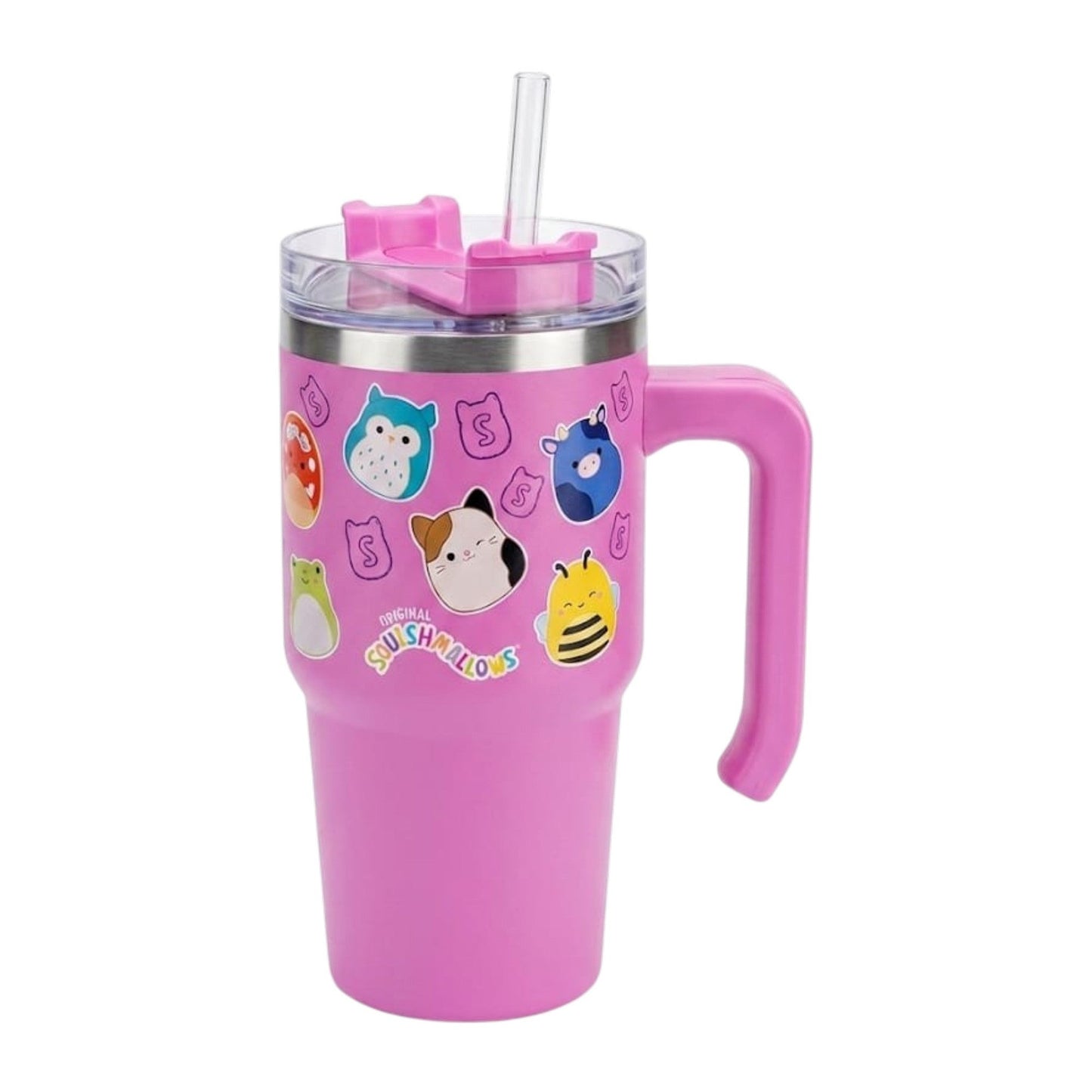 Tumbler With Straw & Lid