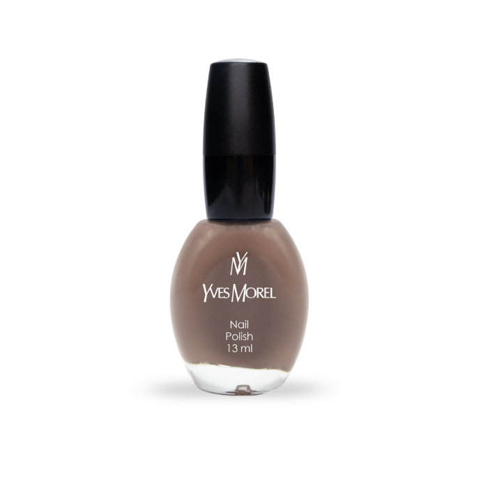 Yves Morel Nail Polish 67 - Pine Brown: Long-Lasting Gloss For Glowing Nails