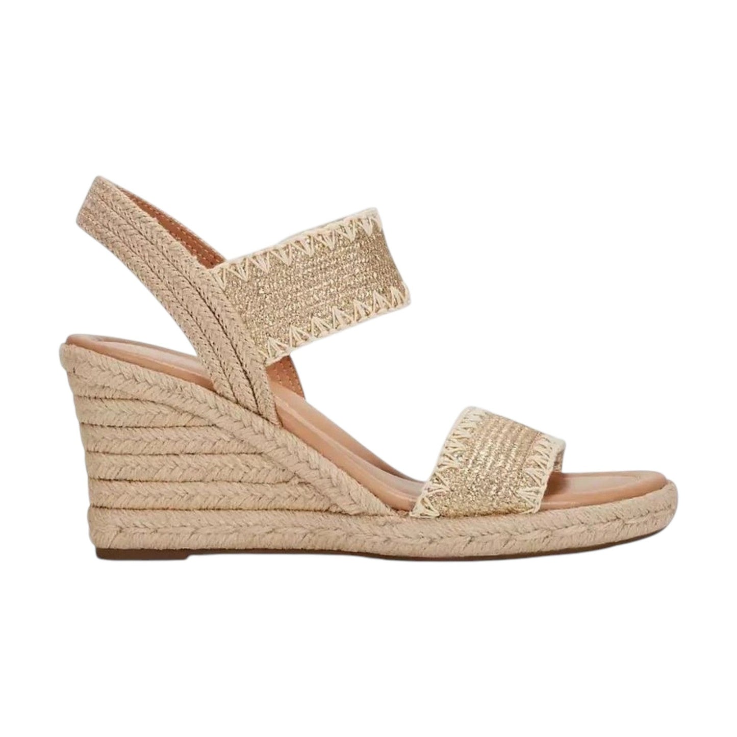 Women's Textured Heeled Shoes,Beige