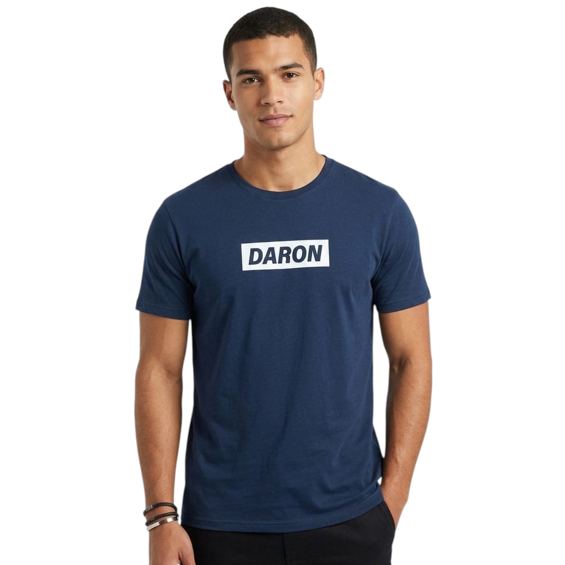 Men's Printed Top,Navy