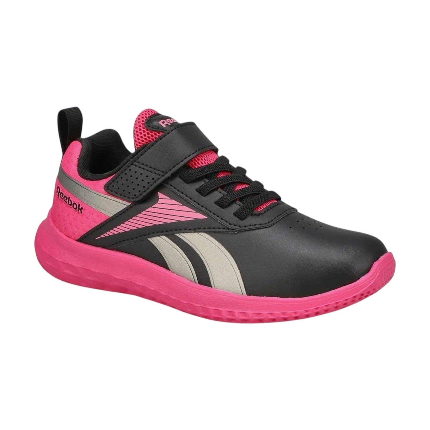 Kids Girl's Colorblocked Shoes,Black/Pink