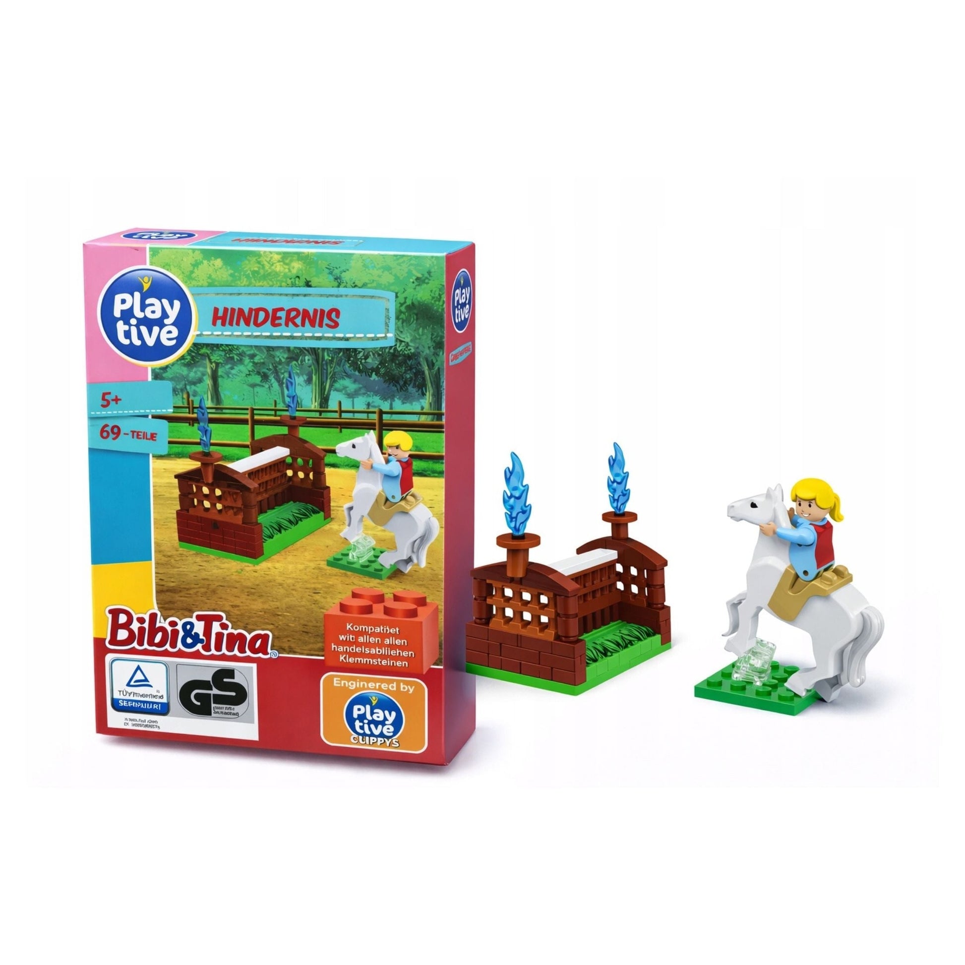 Bibi&Tina Blocks Jumping Horse