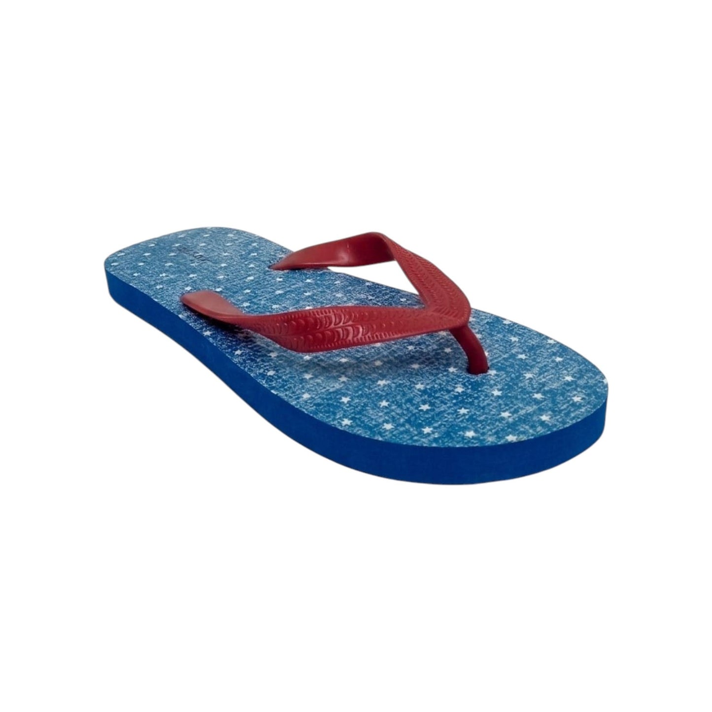 Women's Printed Slipper,Red/Blue