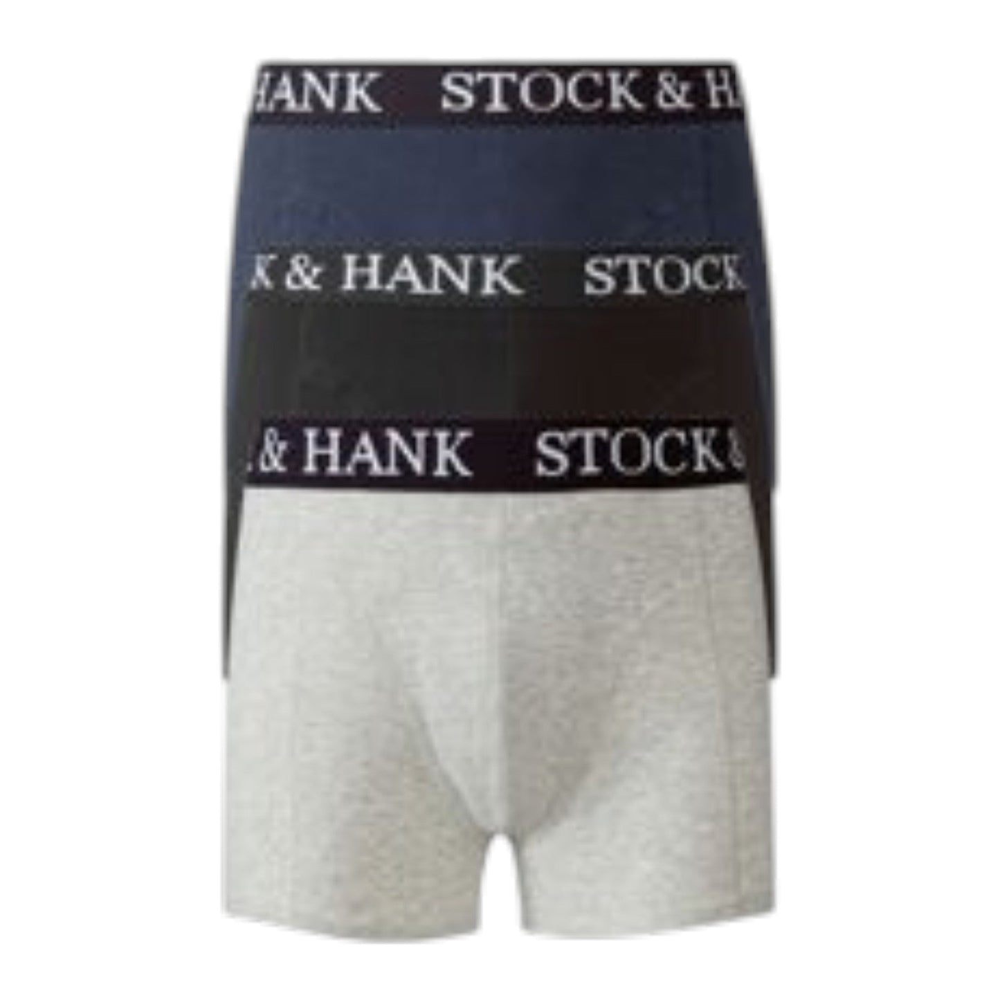 Men's Plain Boxer Set 3 Pieces,Multi