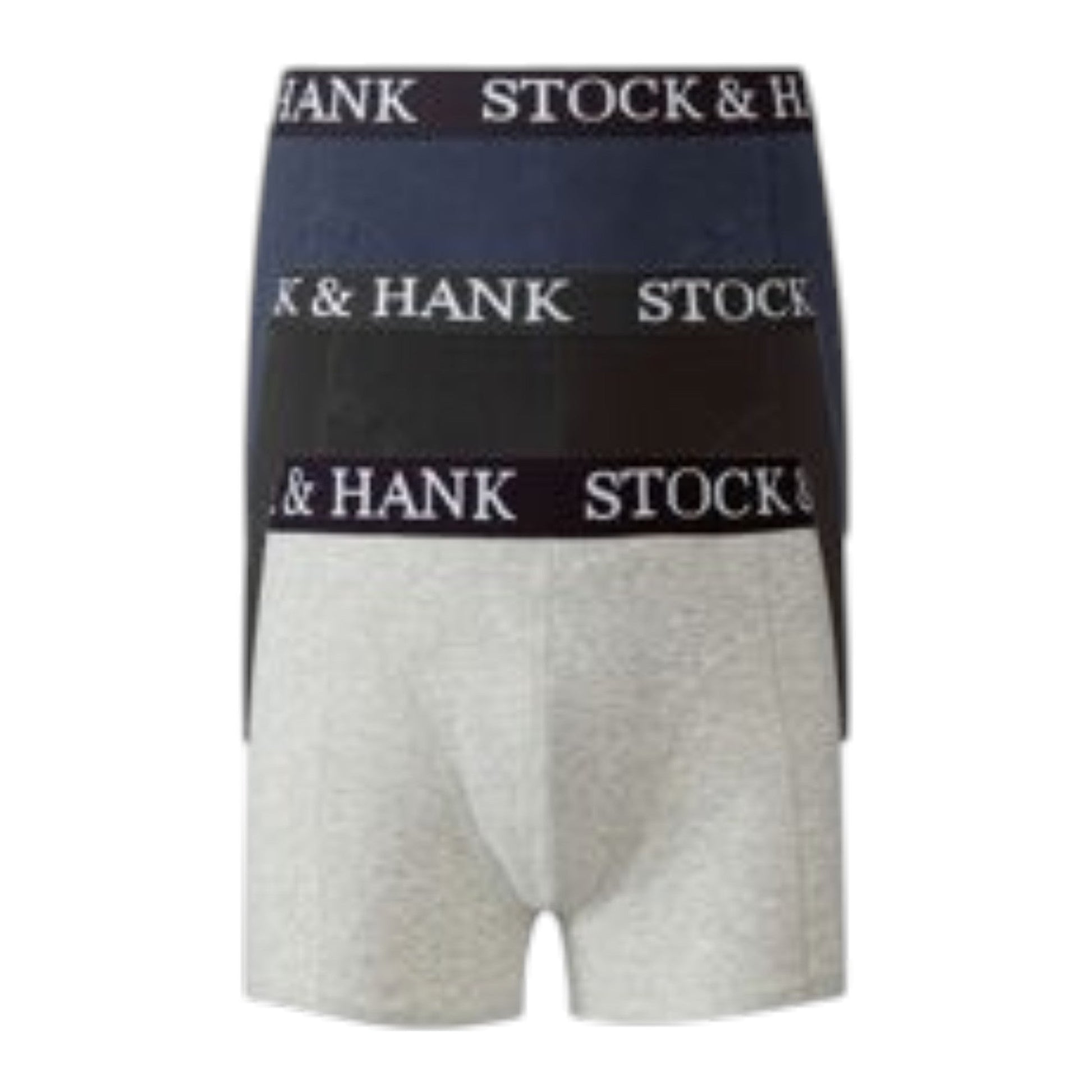 Men's Plain Boxer Set 3 Pieces,Multi