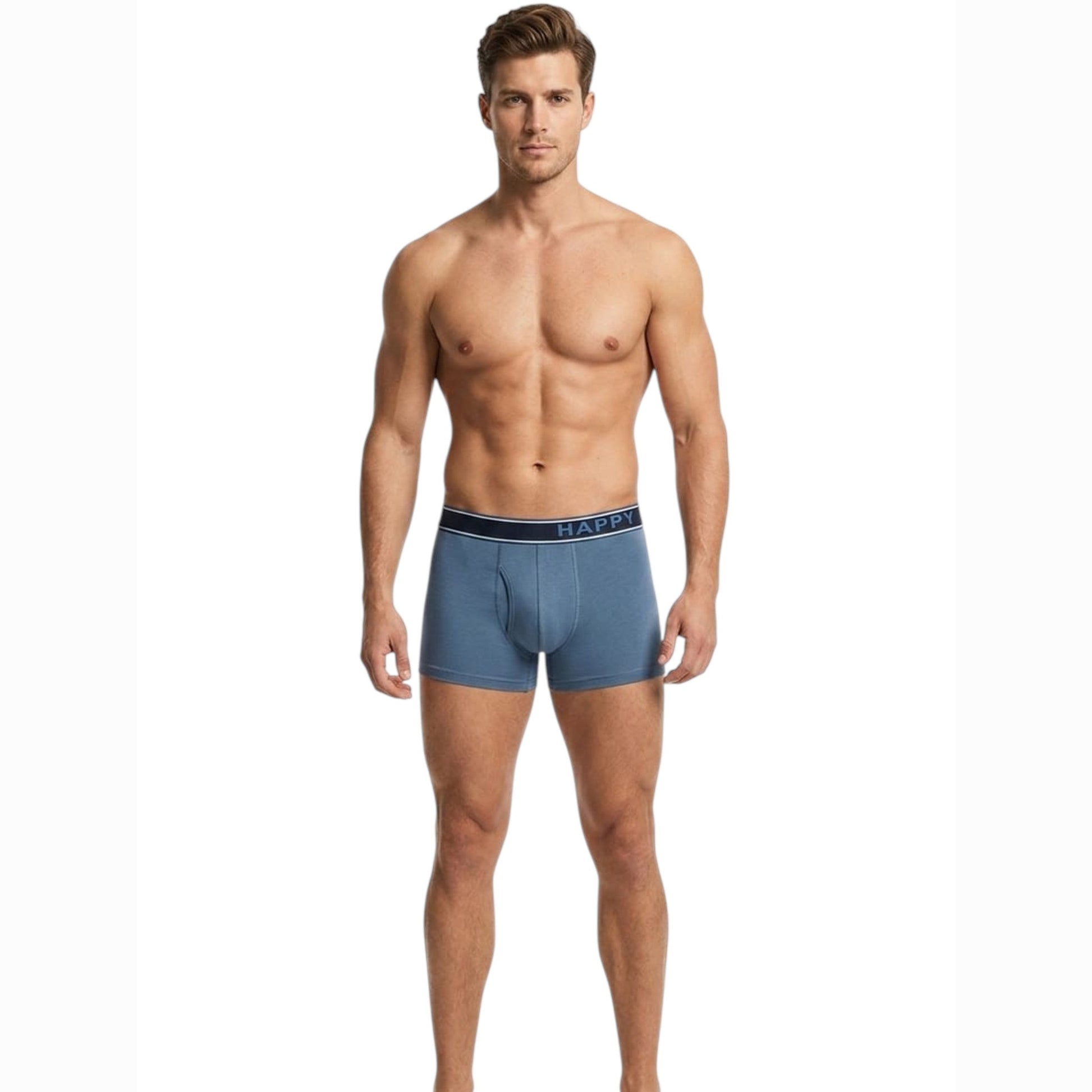 Men's Plain Boxer,Blue