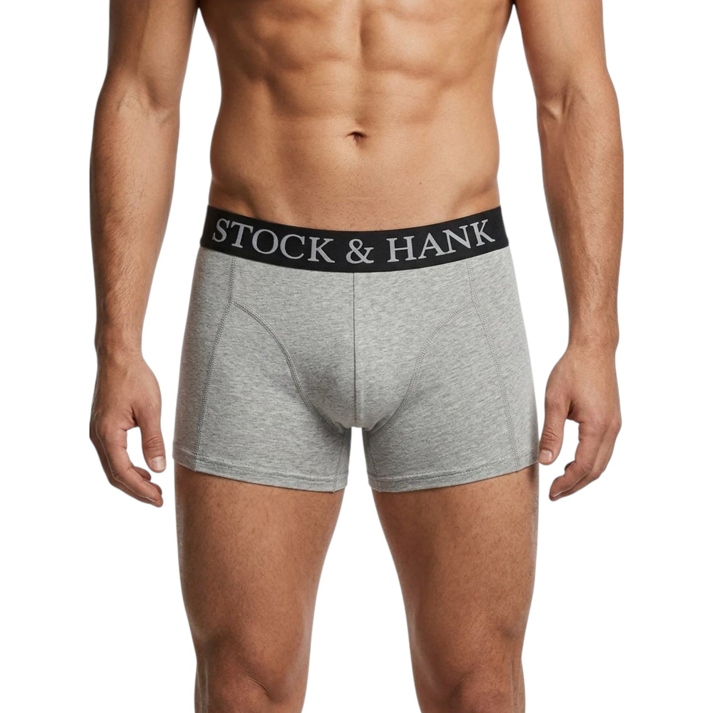 Men's Heather Boxer,Grey