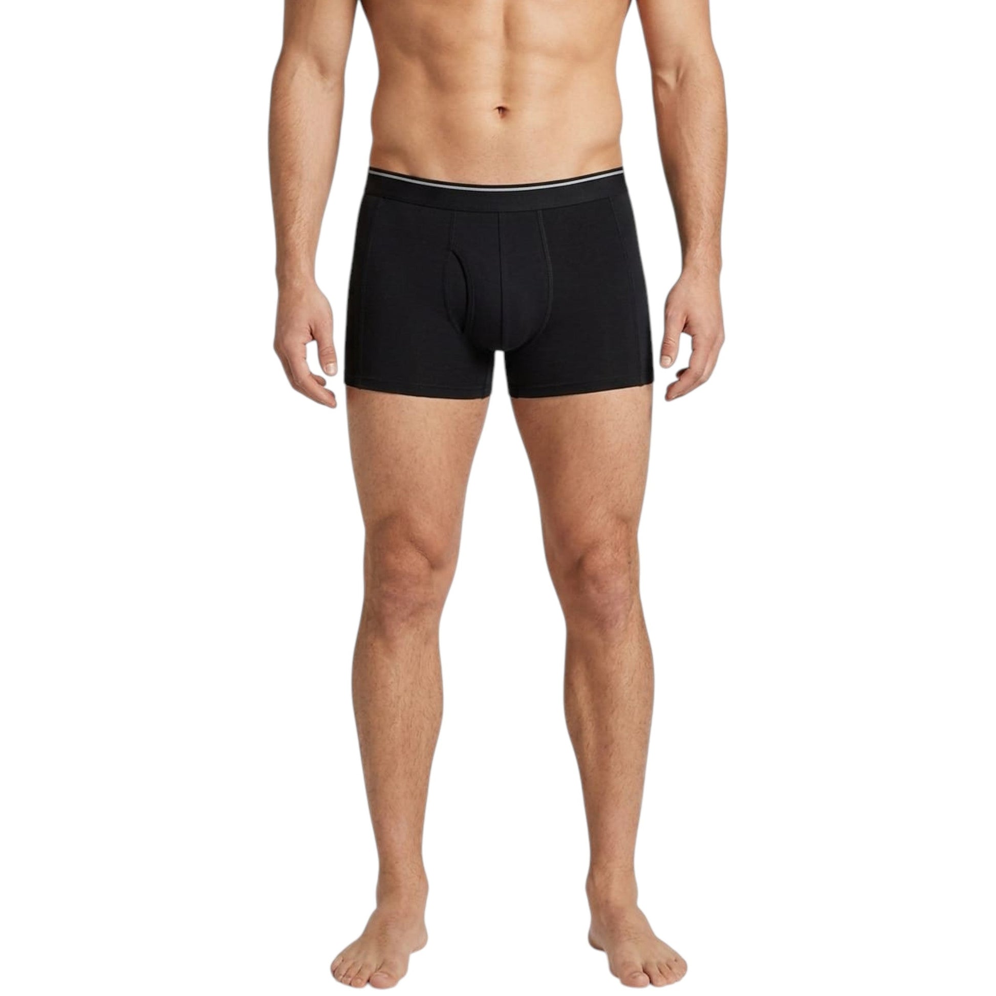 Men's Plain Boxer,Black