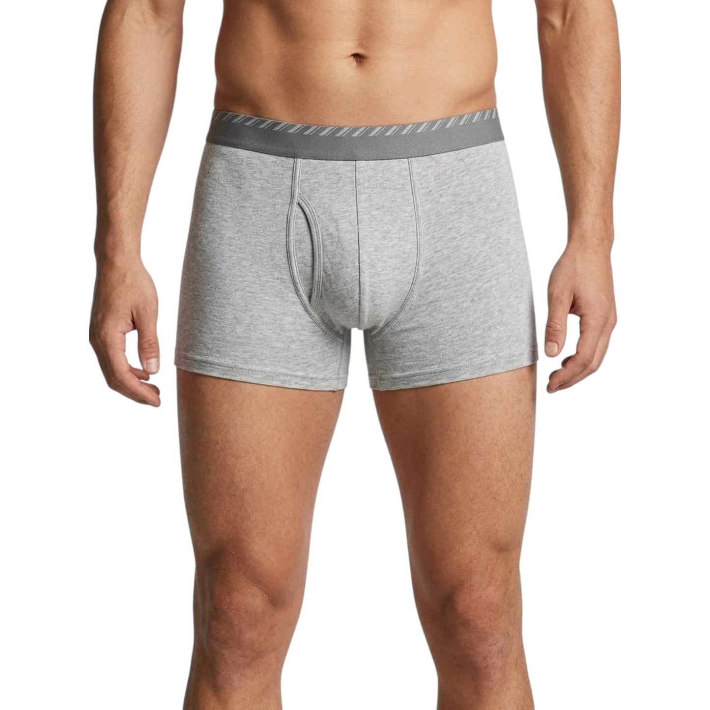 Men's Plain Boxer,Grey