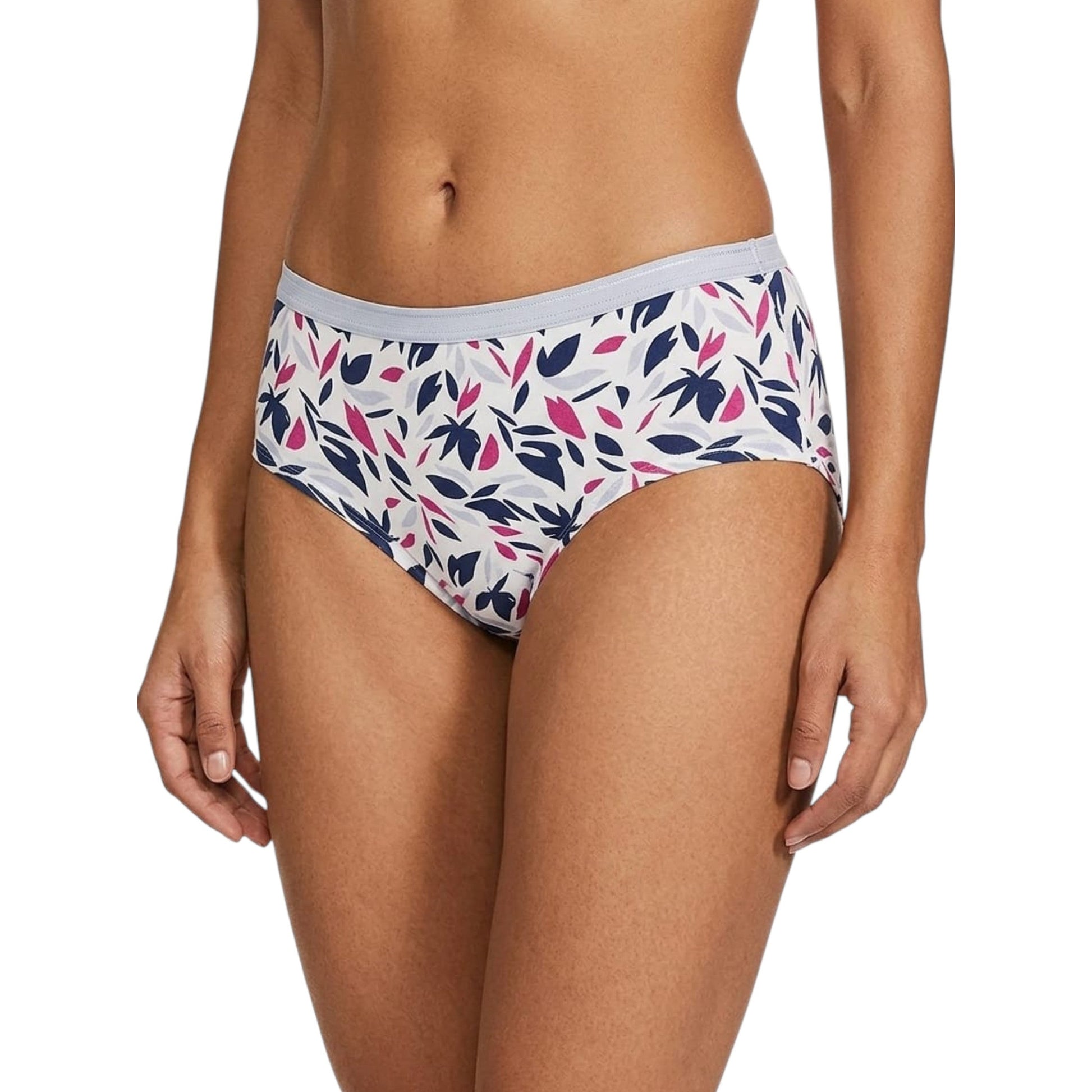 Women's Printed Slip,White