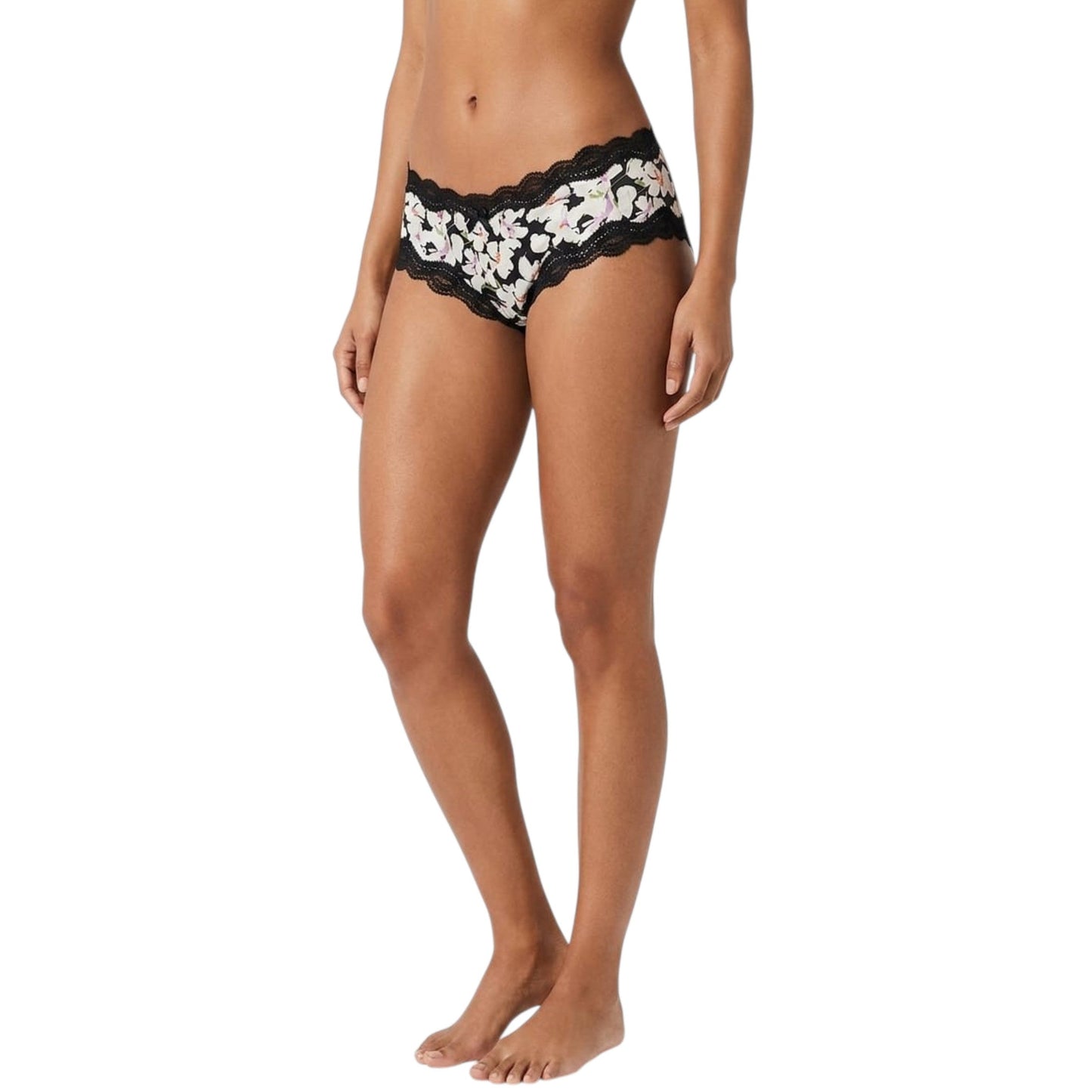 Women's Lace Slip,Black