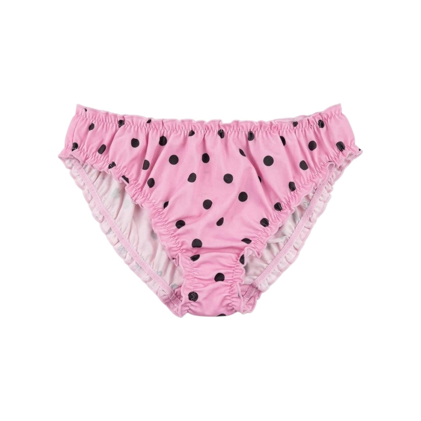 Women's Black Dotted Slip,Pink