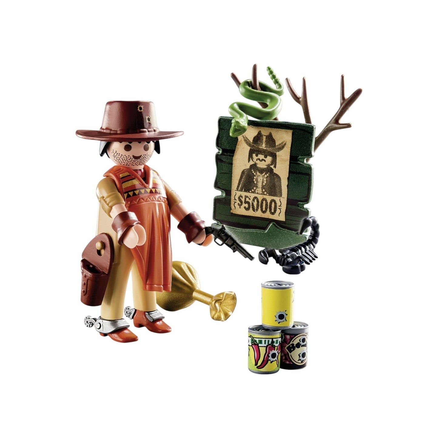 Cowboy With Wanted Poster
