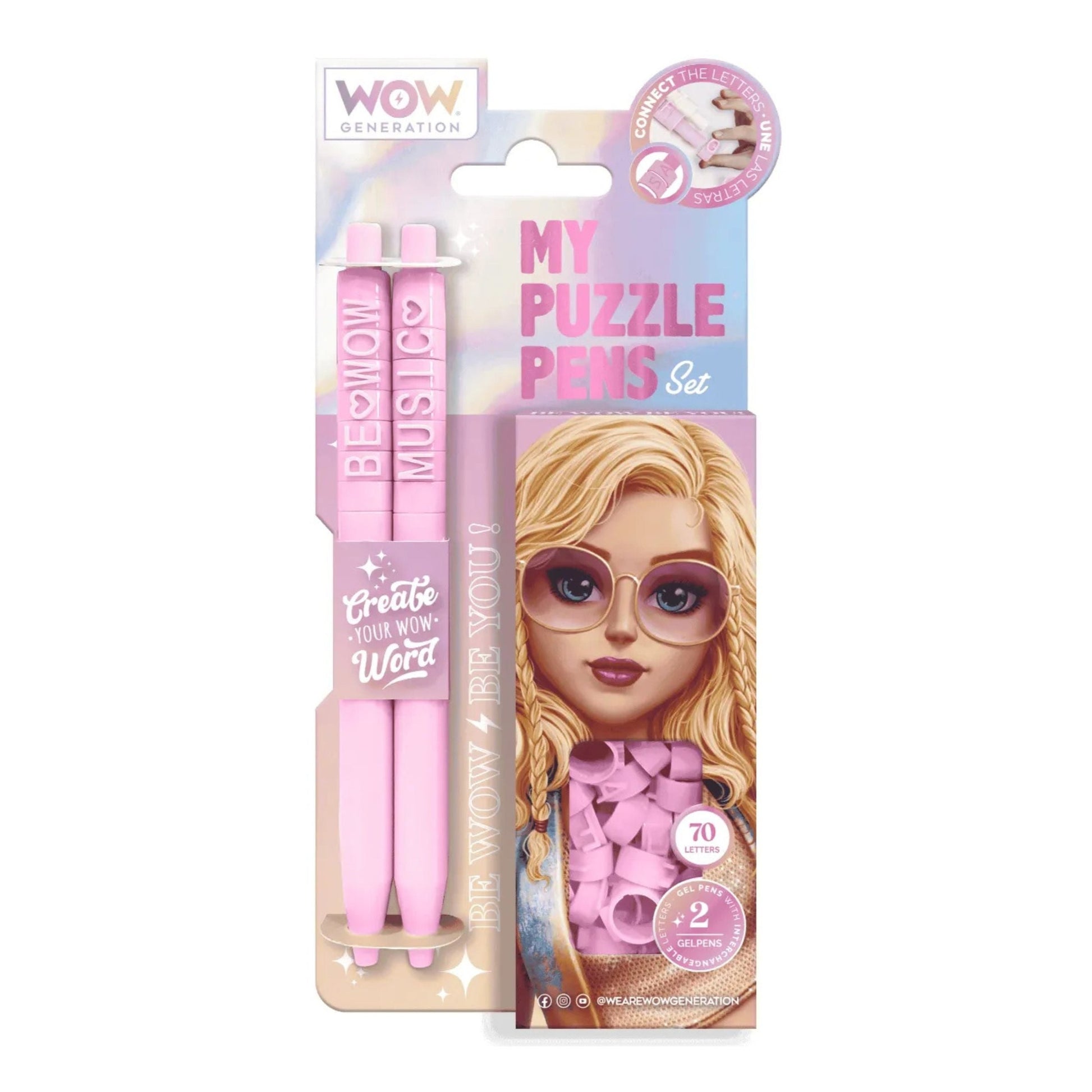 Puzzle Gel Pens