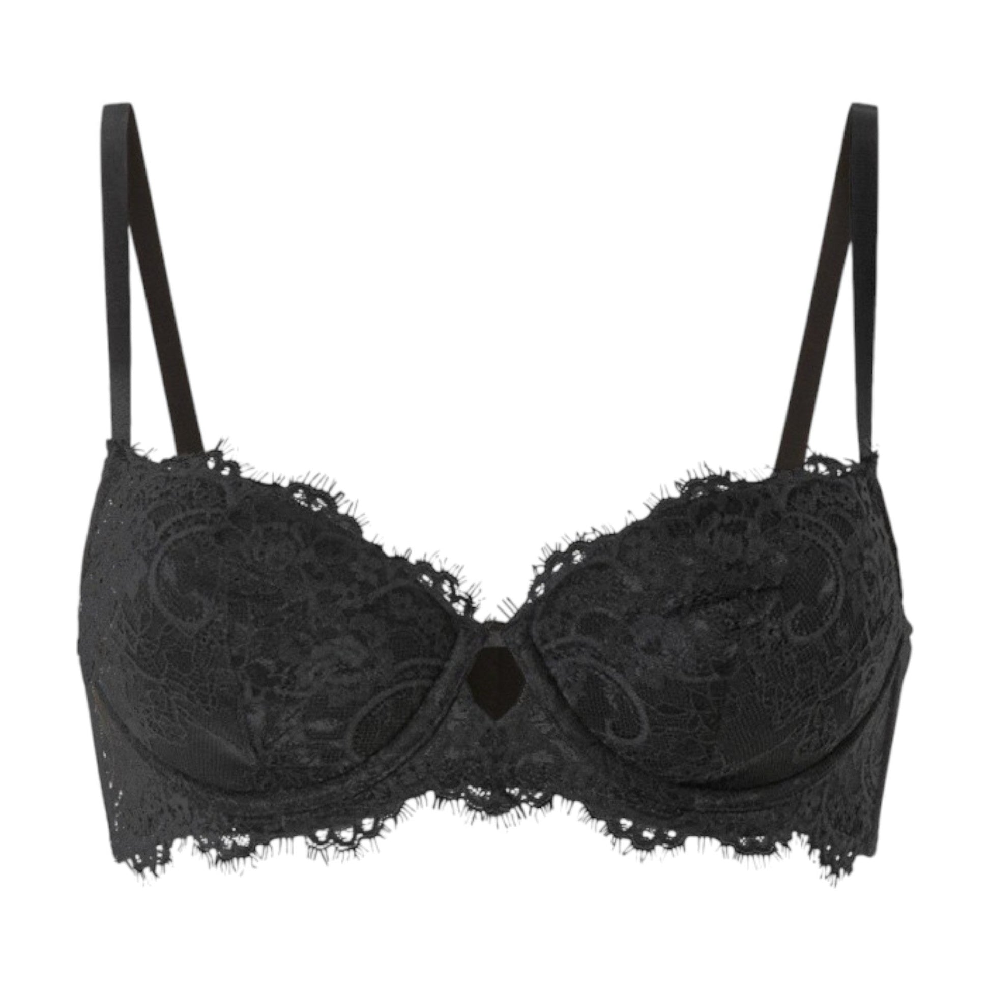 Women's Lace Bra,Black