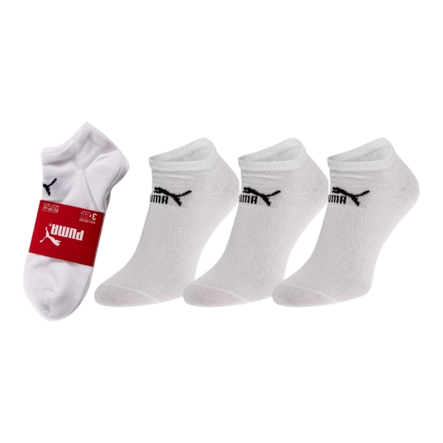 Men's Knitted Socks Set 3PIeces,White