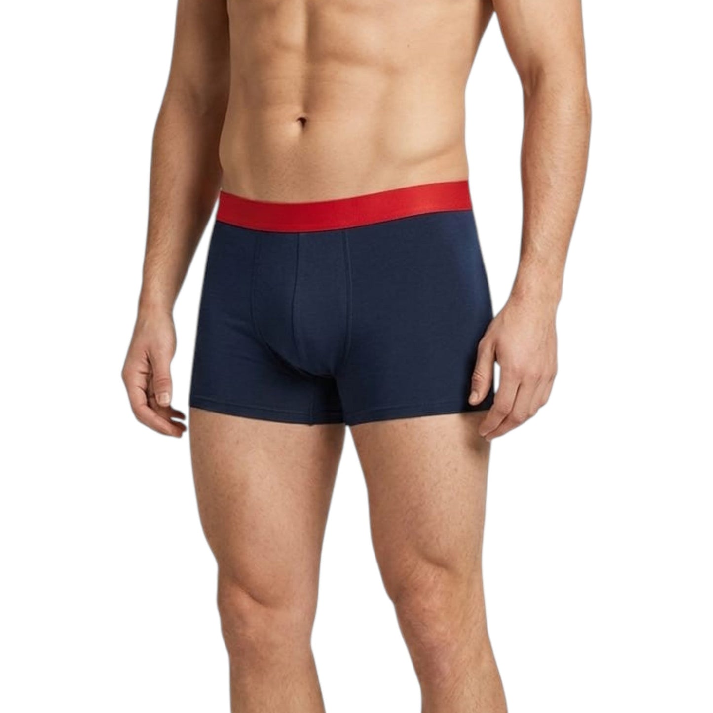 Men's Plain Boxer,Navy