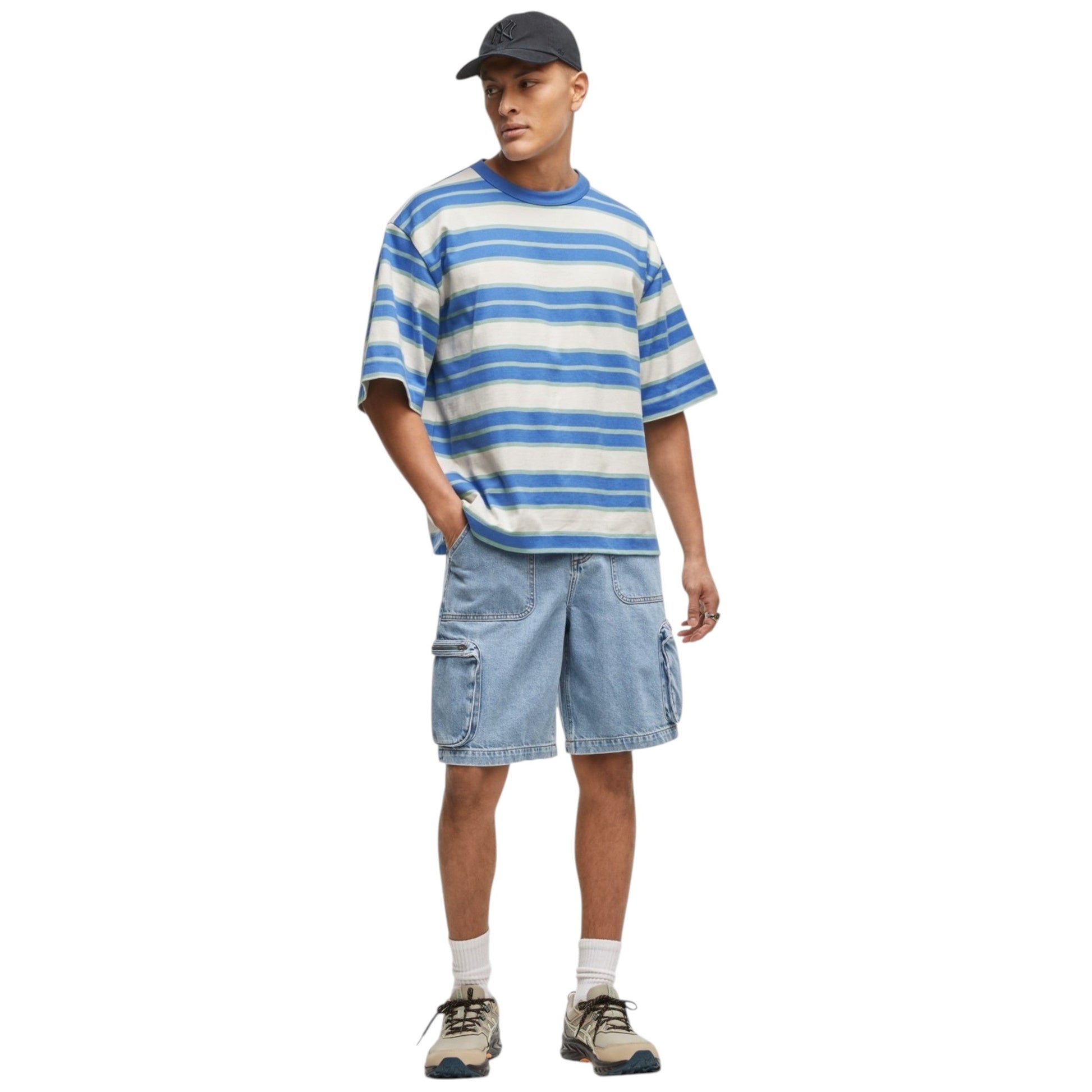 Men's Striped Top,Multi