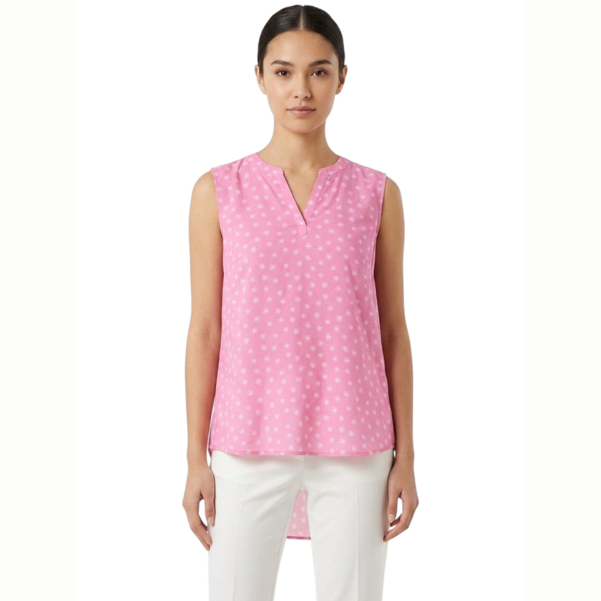 Women's Printed Top,Pink