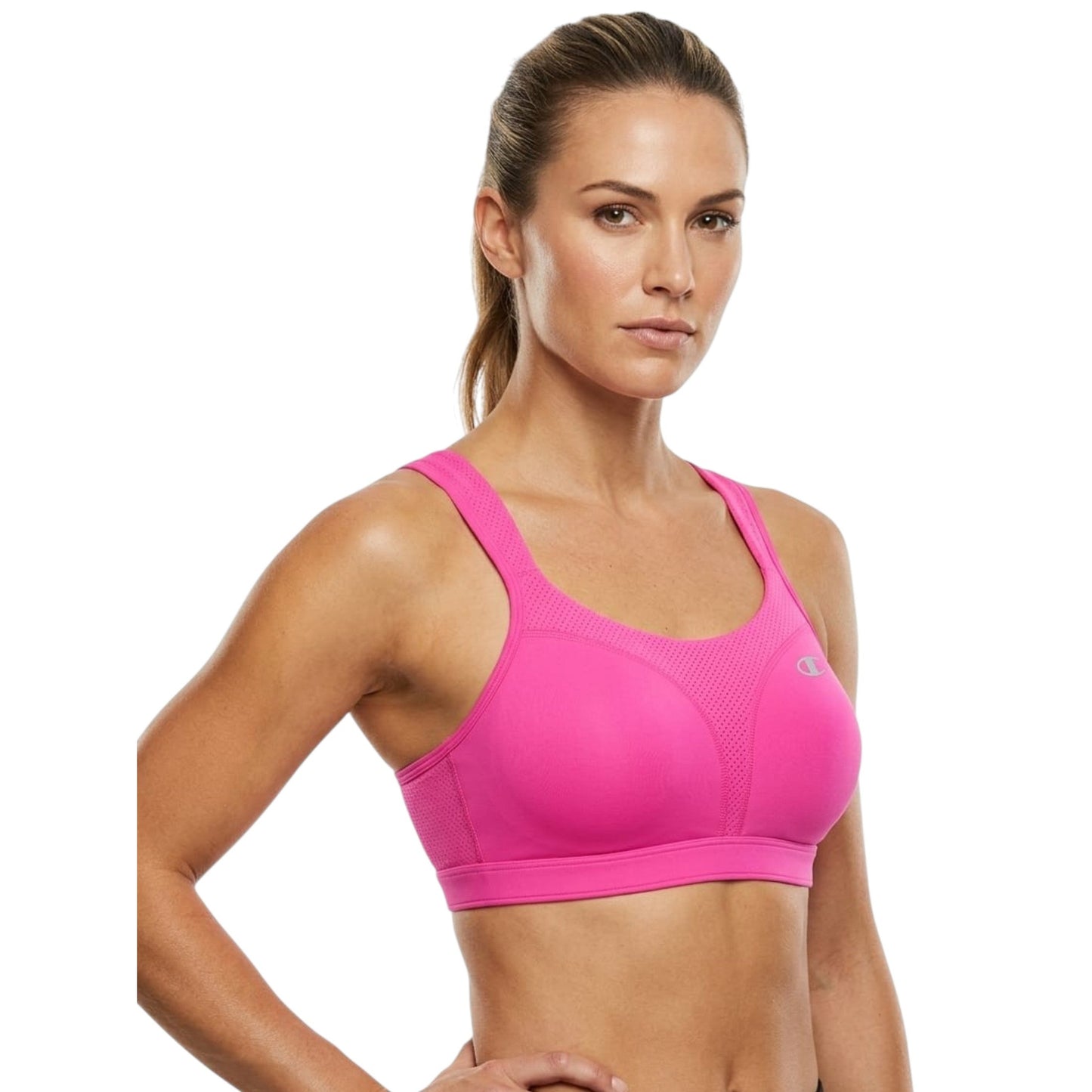 Women's Plain Sport Bra,Pink