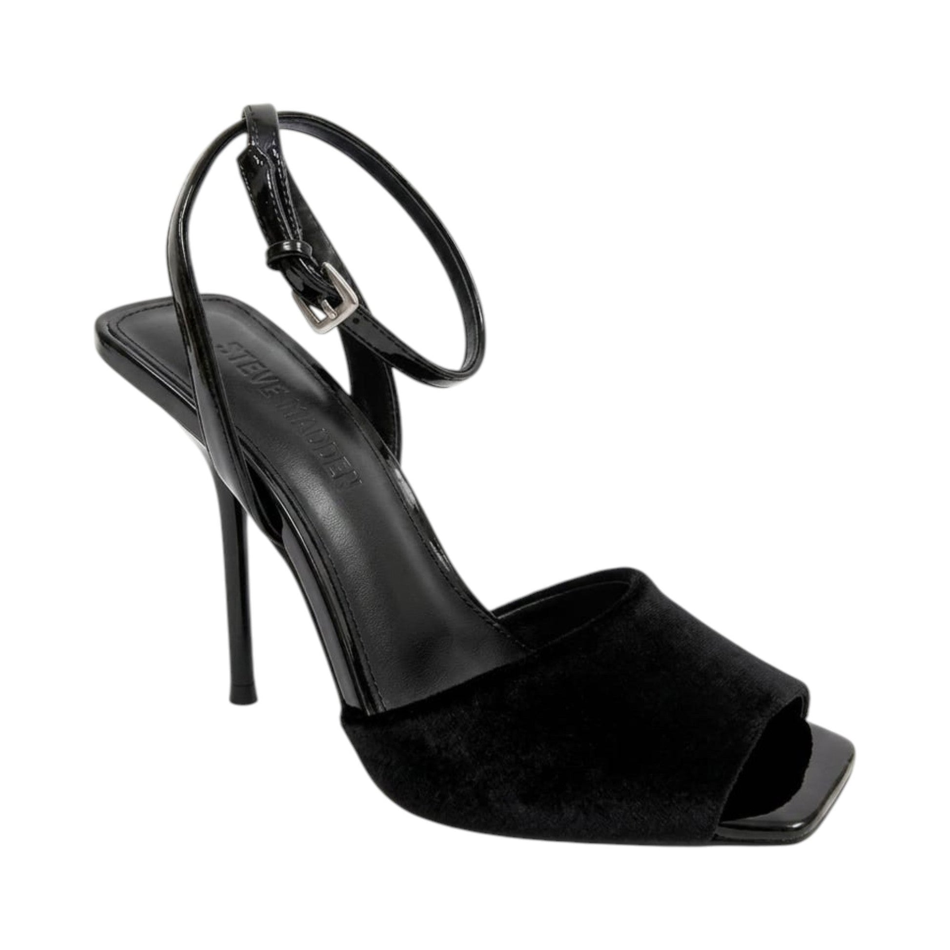 Women's Plain Heeled Shoes,Black