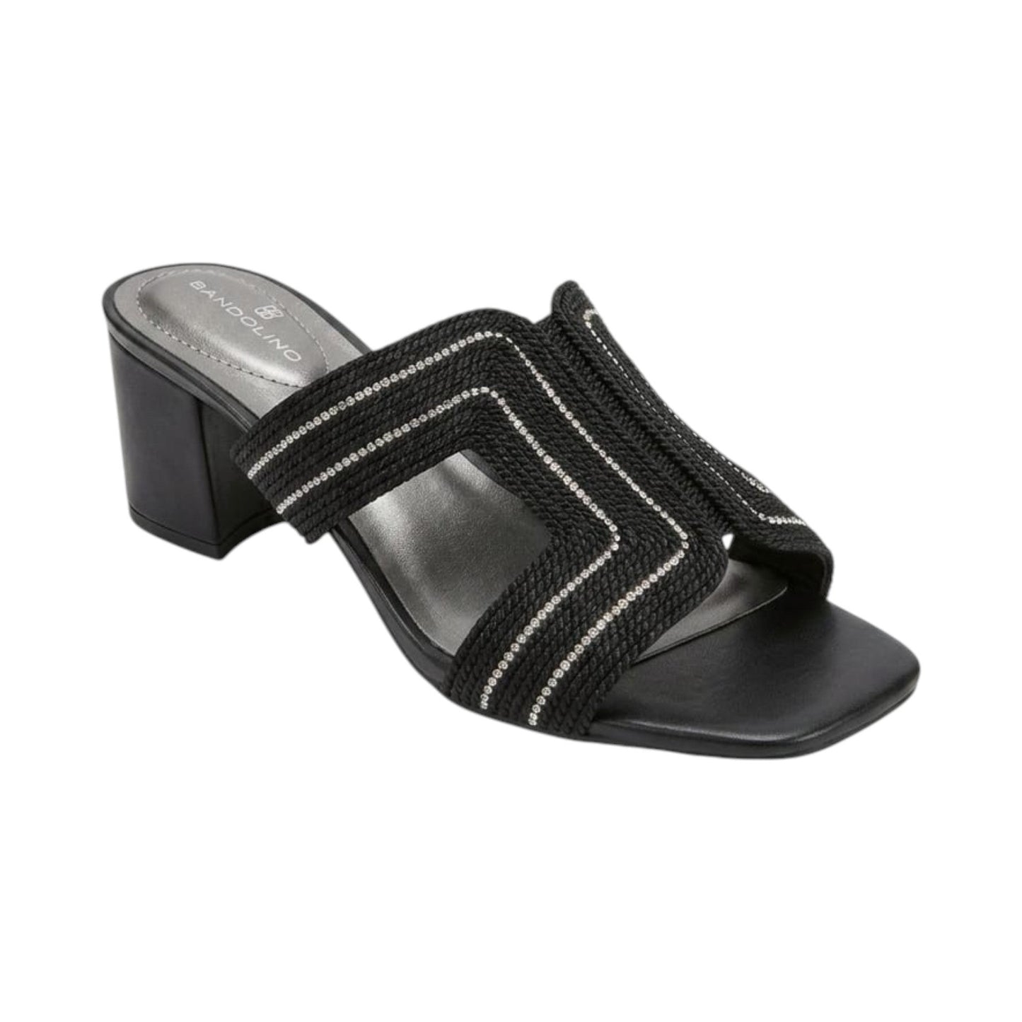 Women's Rhinestones Textured Shoes,Black