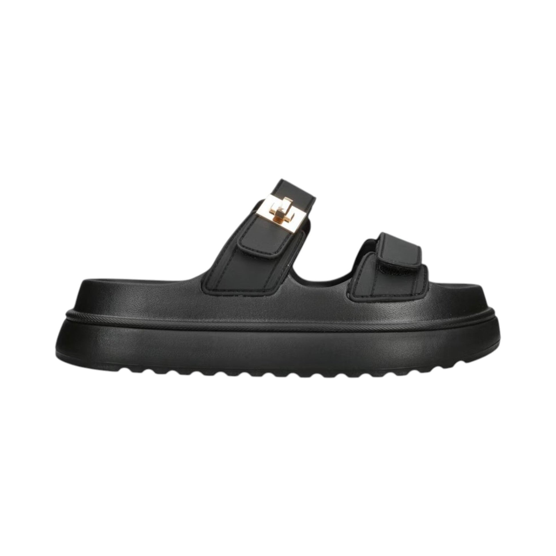 Women's Ribbed Shoes,Black