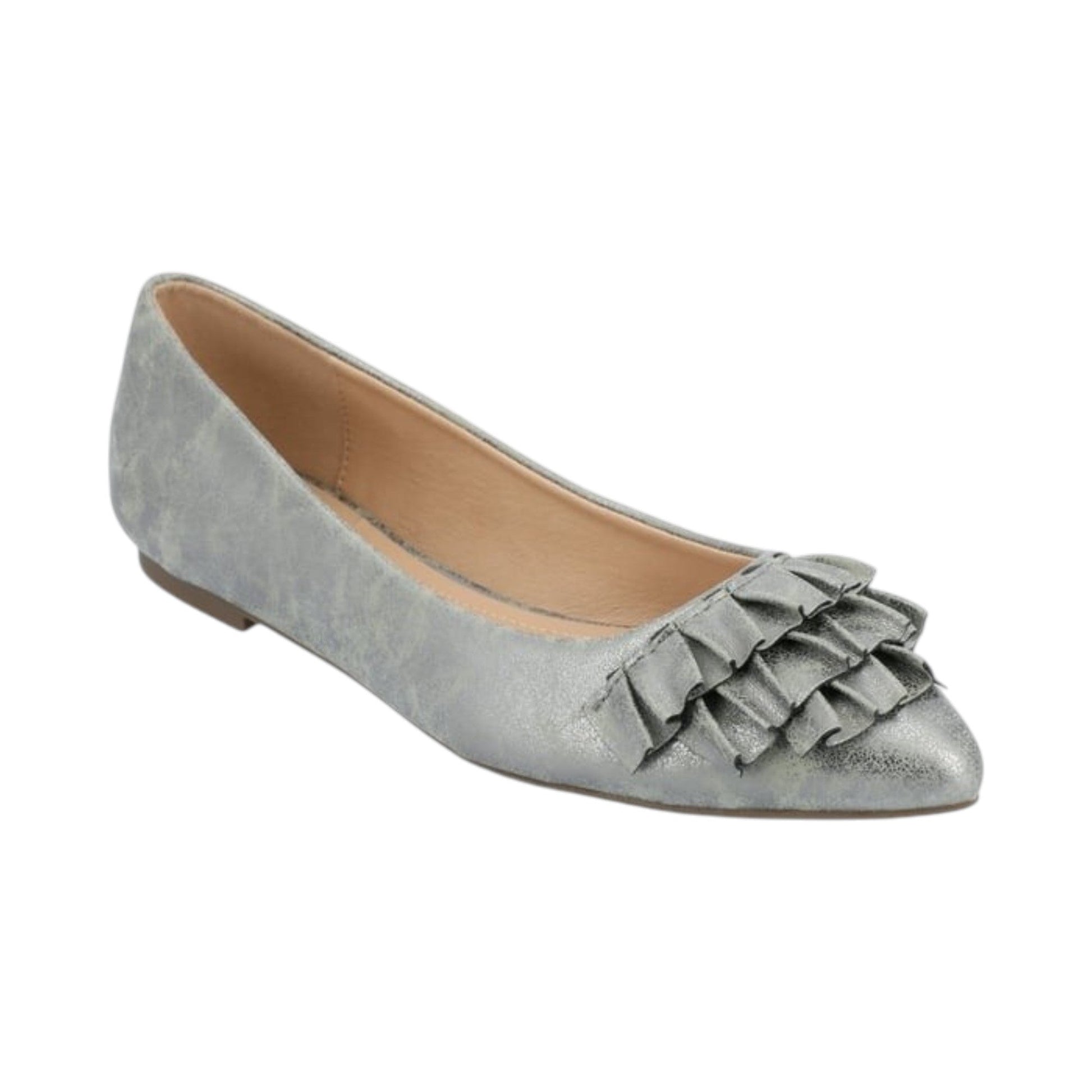 Women's Printed Bellorinas,Grey