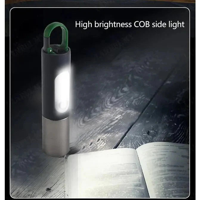Powerful Zoomable 5-in-1 LED Flashlight