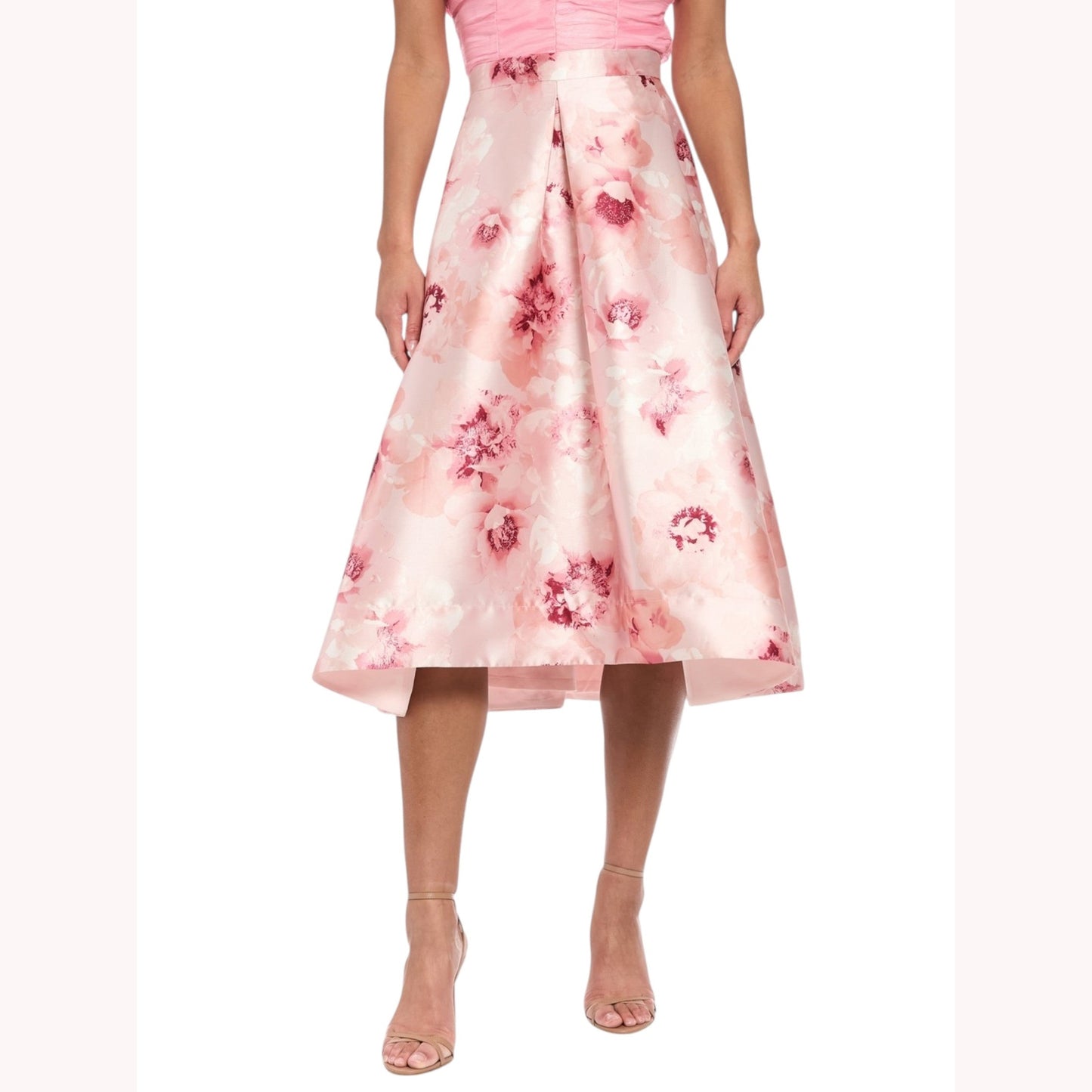 Women's Floral Printed Skirt,Pink