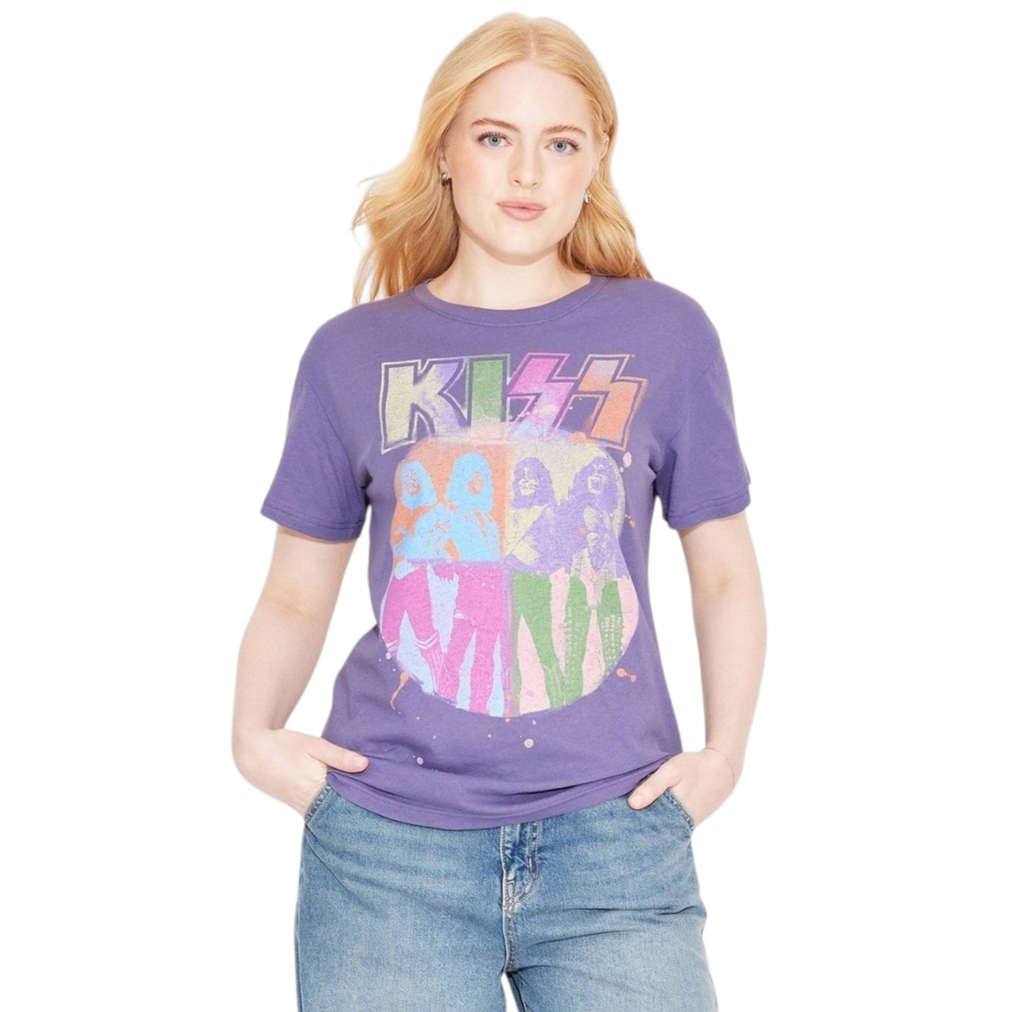 Women's Printed Top,Mauve
